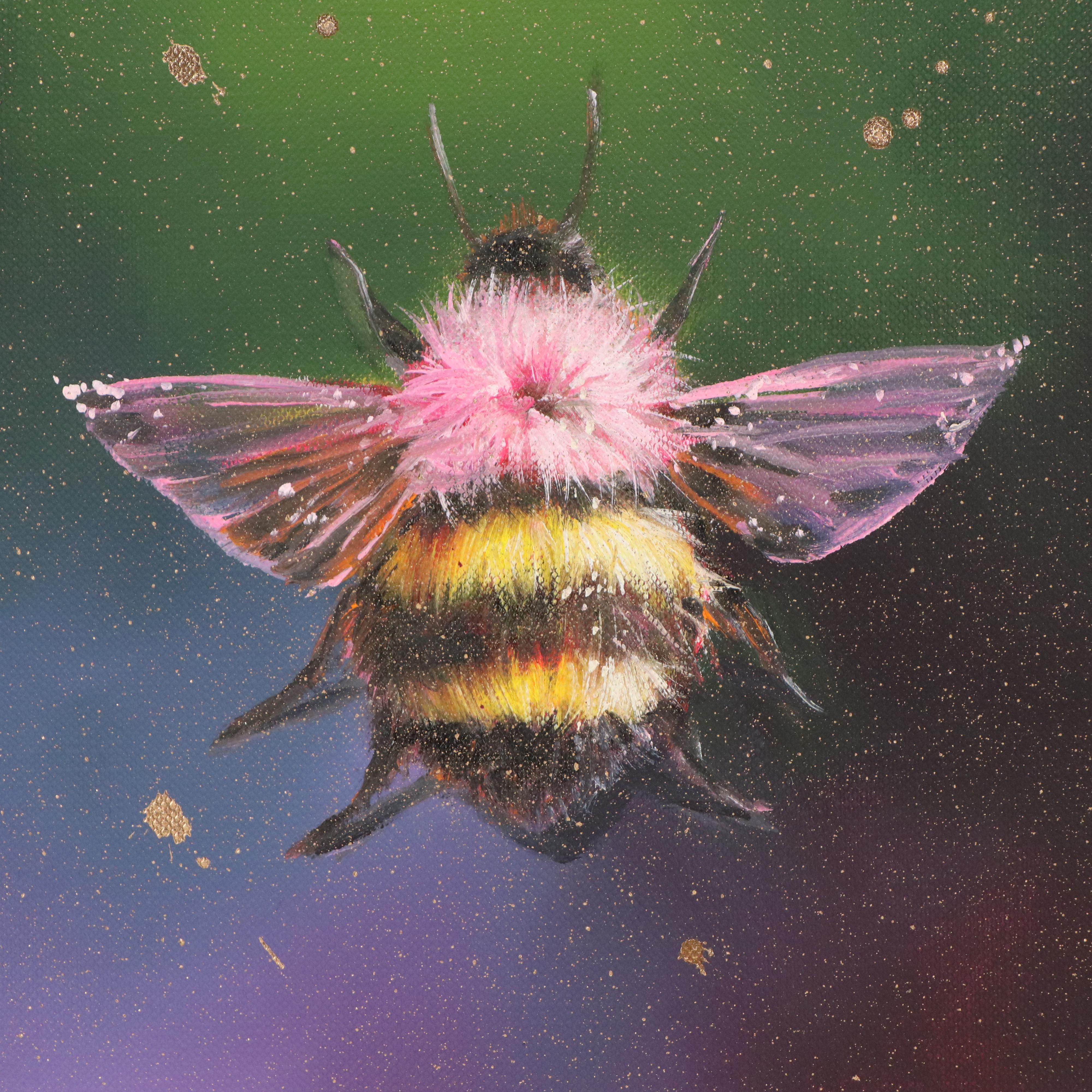 Inga Kovalenko Oil Painting of Bee, 2025