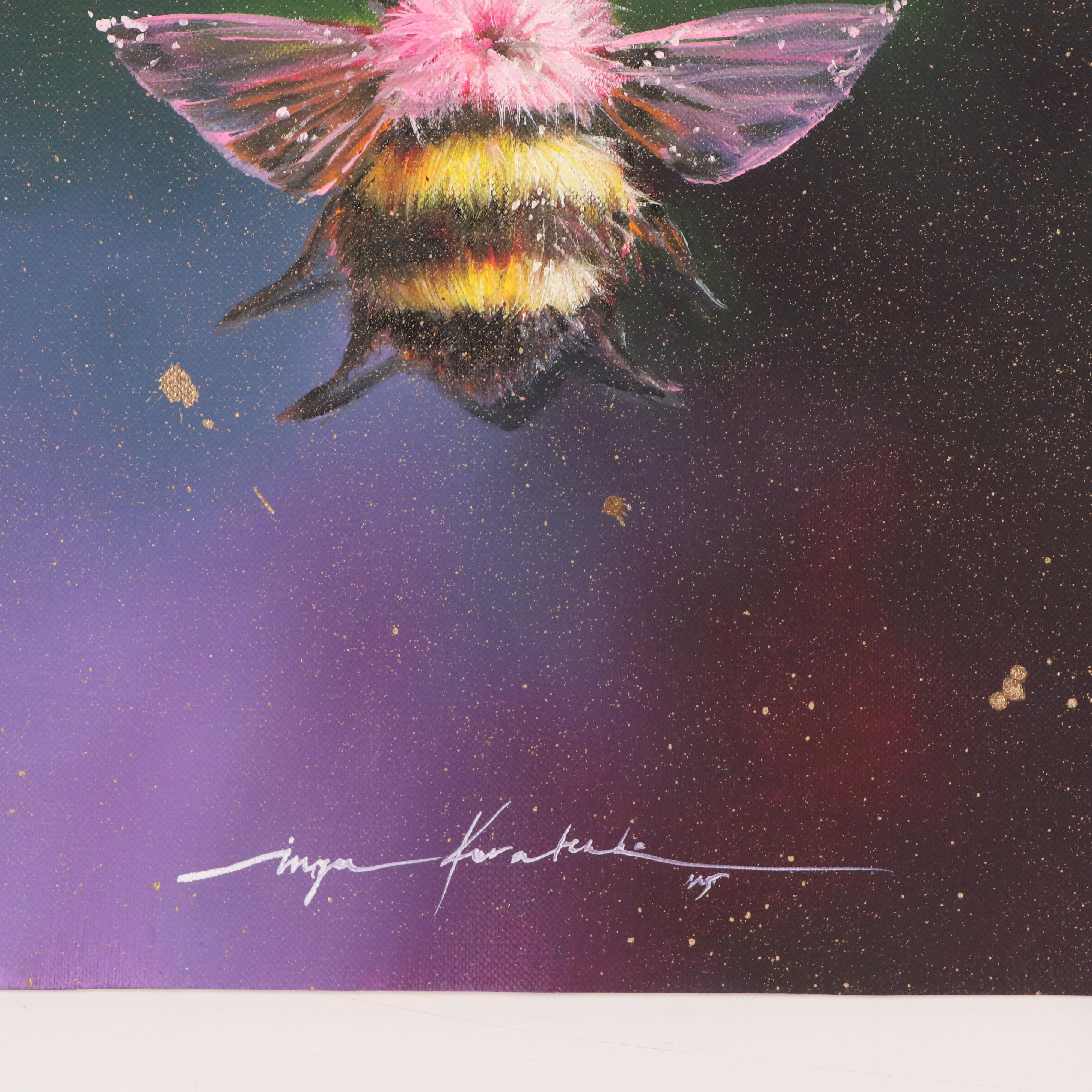 Inga Kovalenko Oil Painting of Bee, 2025