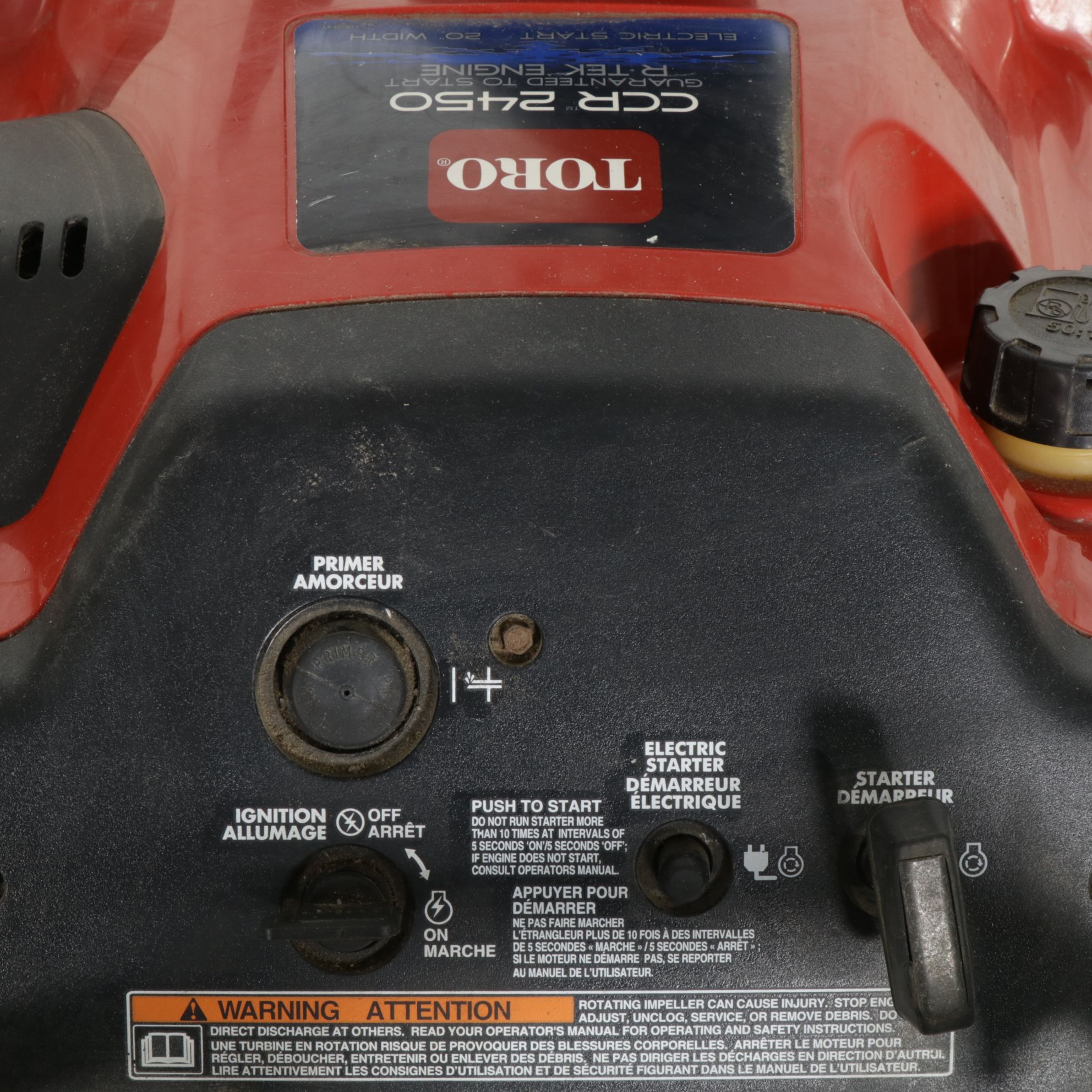 Toro CCR-2450 Gas Powered Snow Blower
