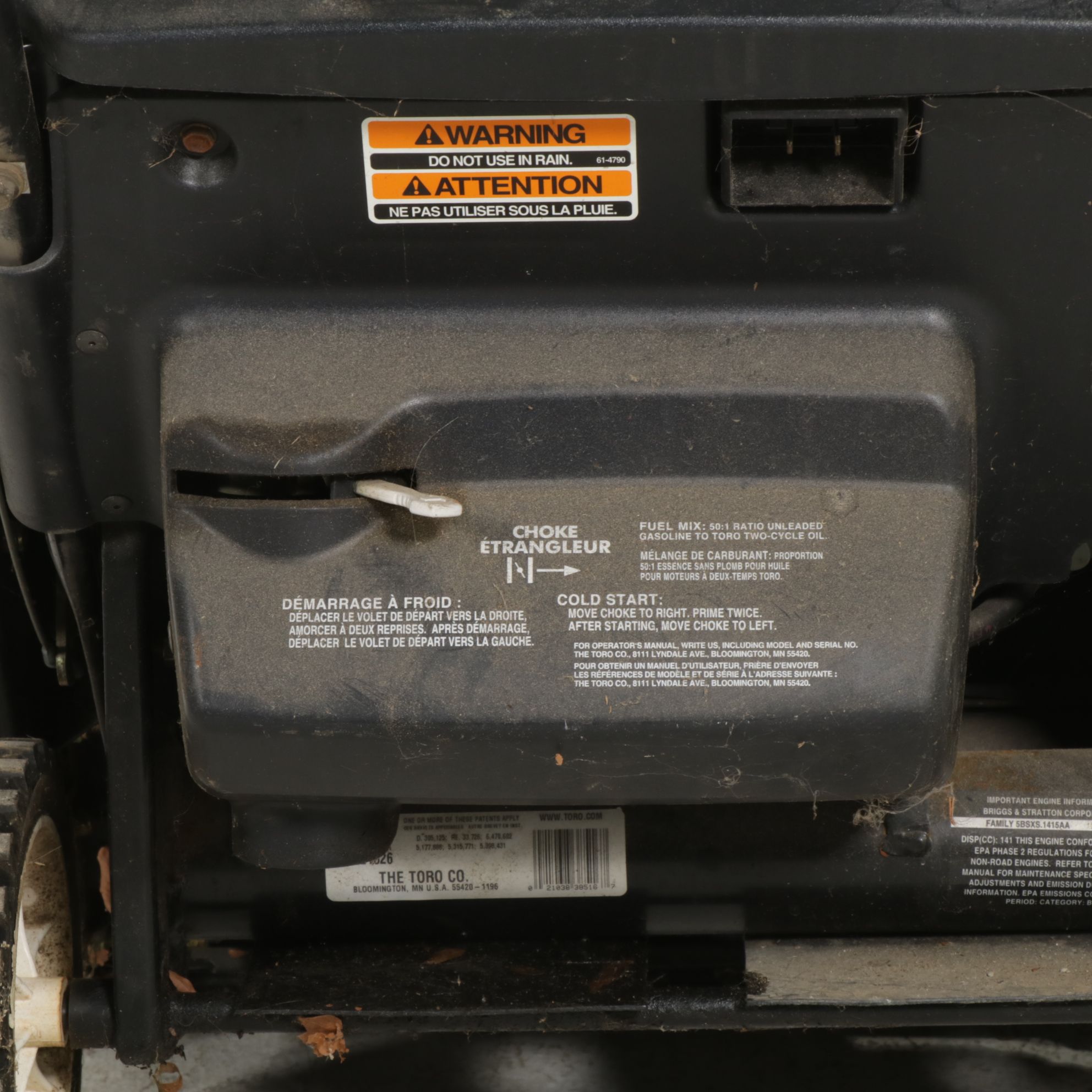 Toro CCR-2450 Gas Powered Snow Blower