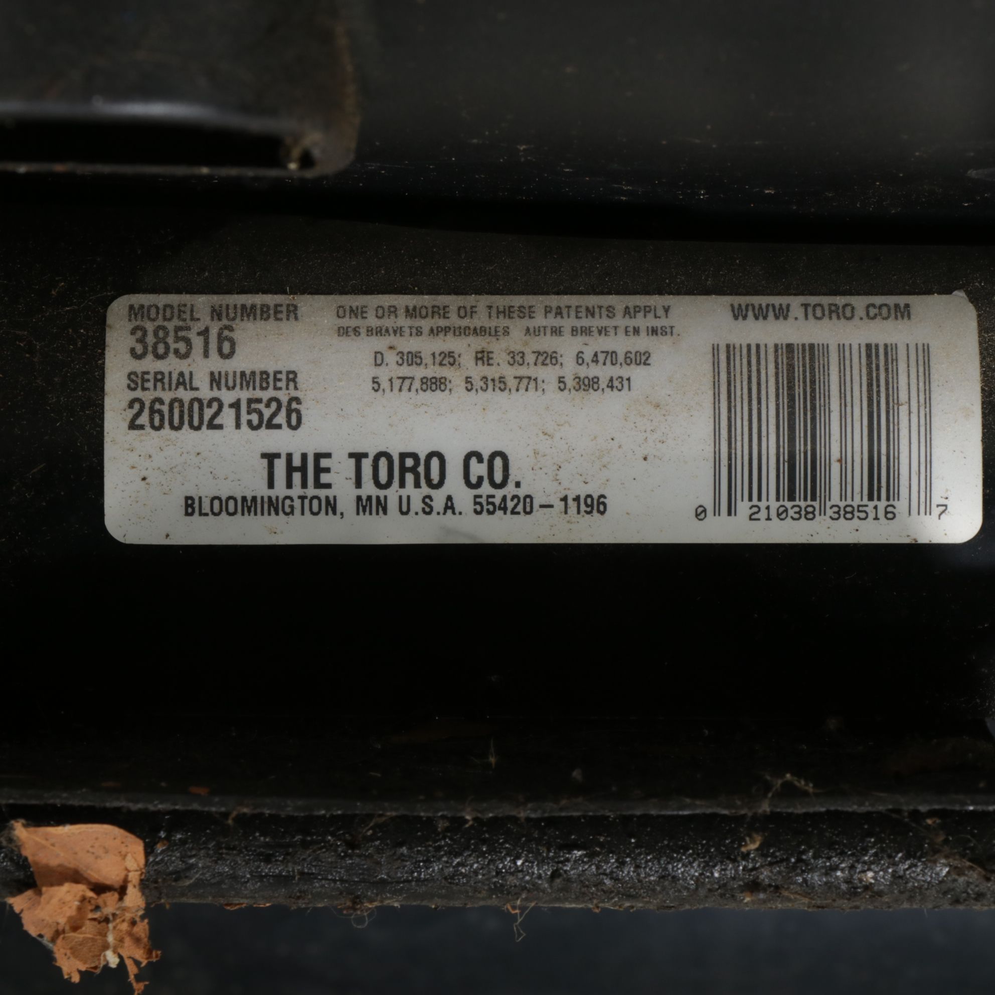 Toro CCR-2450 Gas Powered Snow Blower