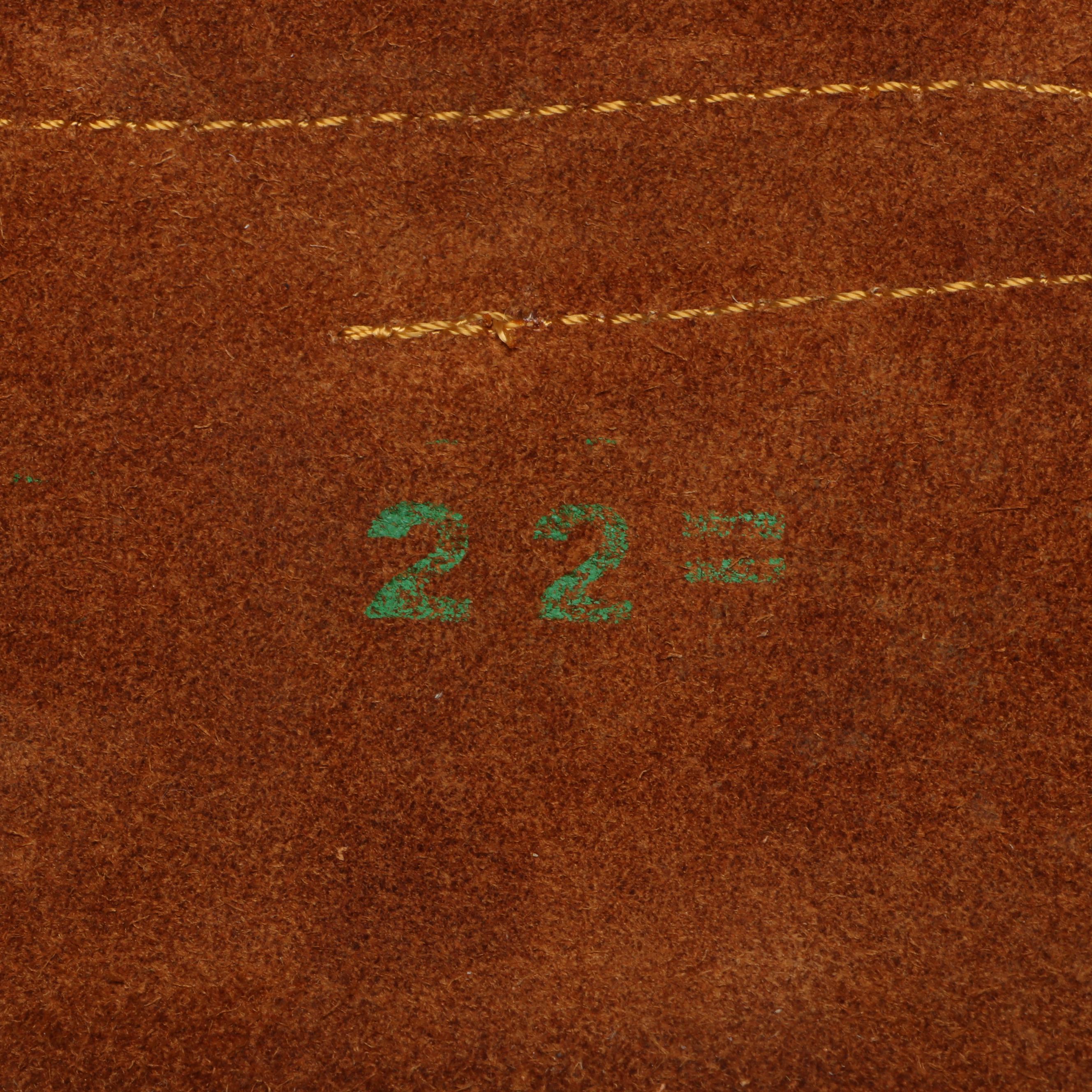 Damascus Steel Marbled Handled Chef's Knife Set in Suede Leather Roll