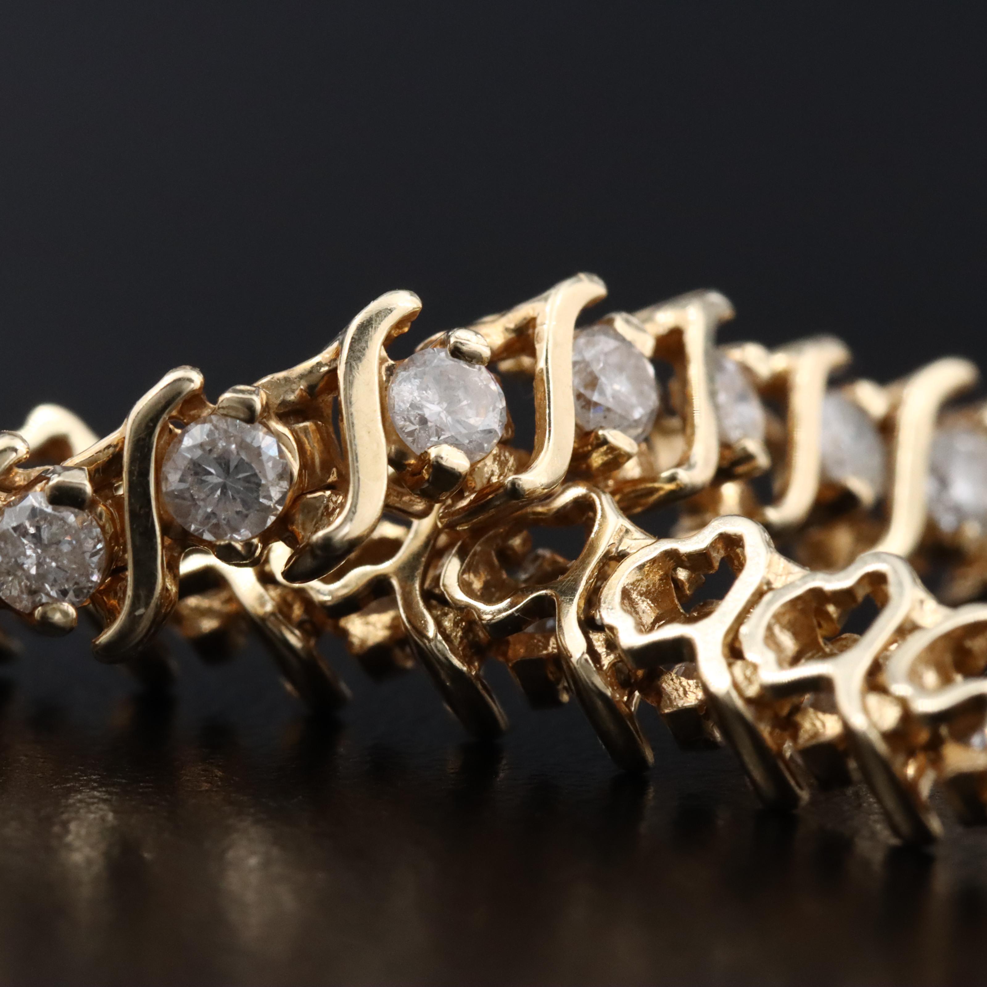 14K 3.00 CTW Diamond Bracelet