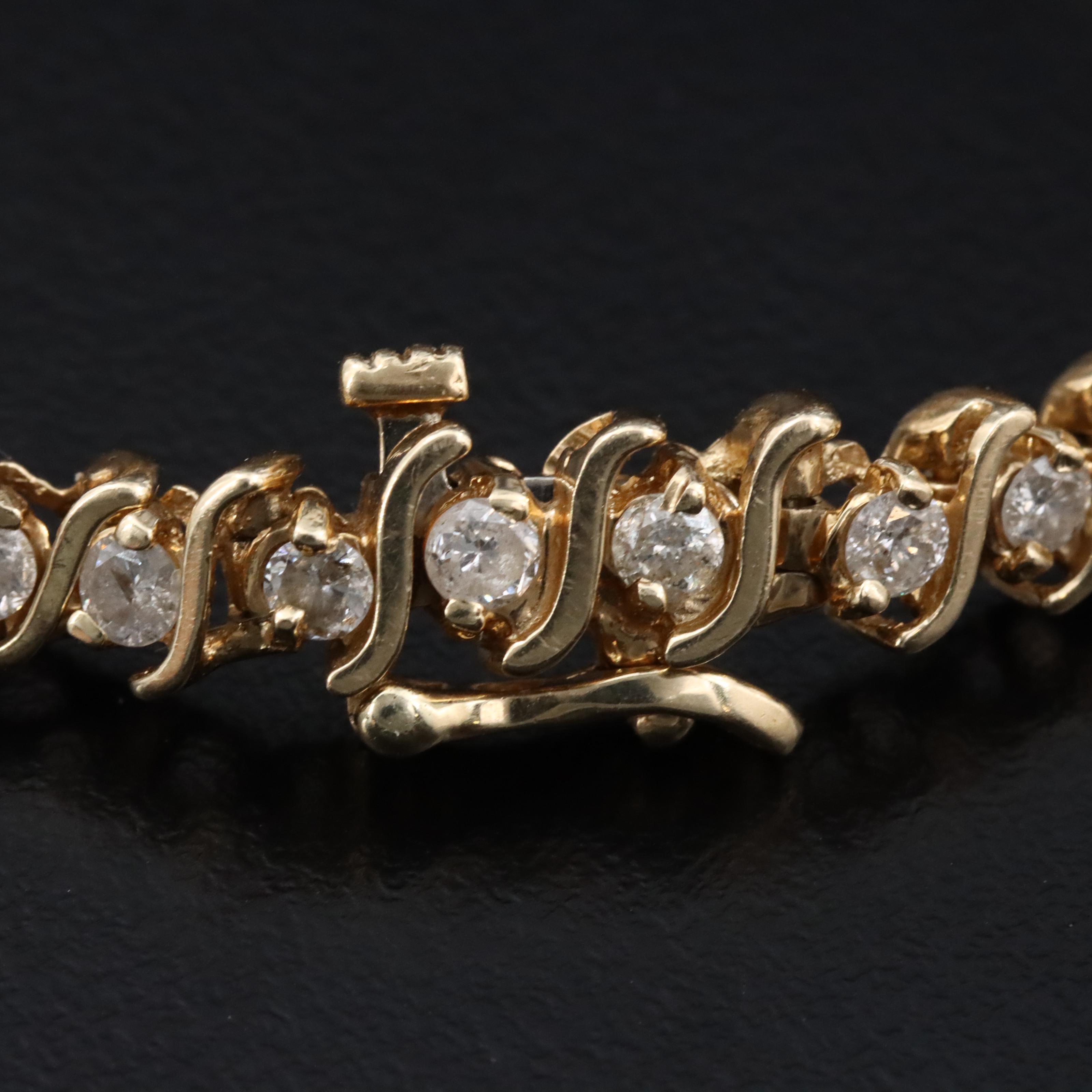 14K 3.00 CTW Diamond Bracelet