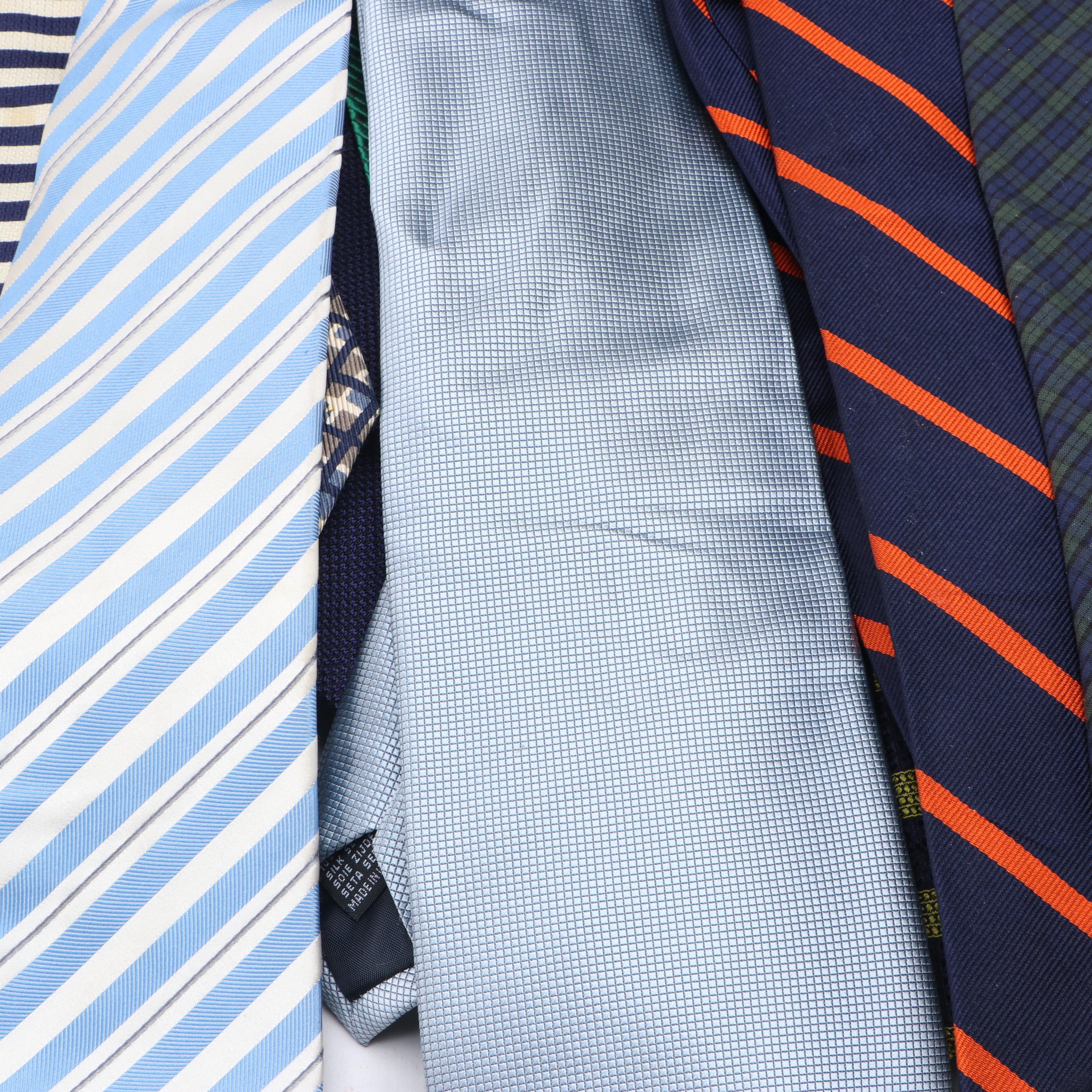 Assorted Patterned Silk, Wool and Other Neckties from Joseph Abboud, Gap & More
