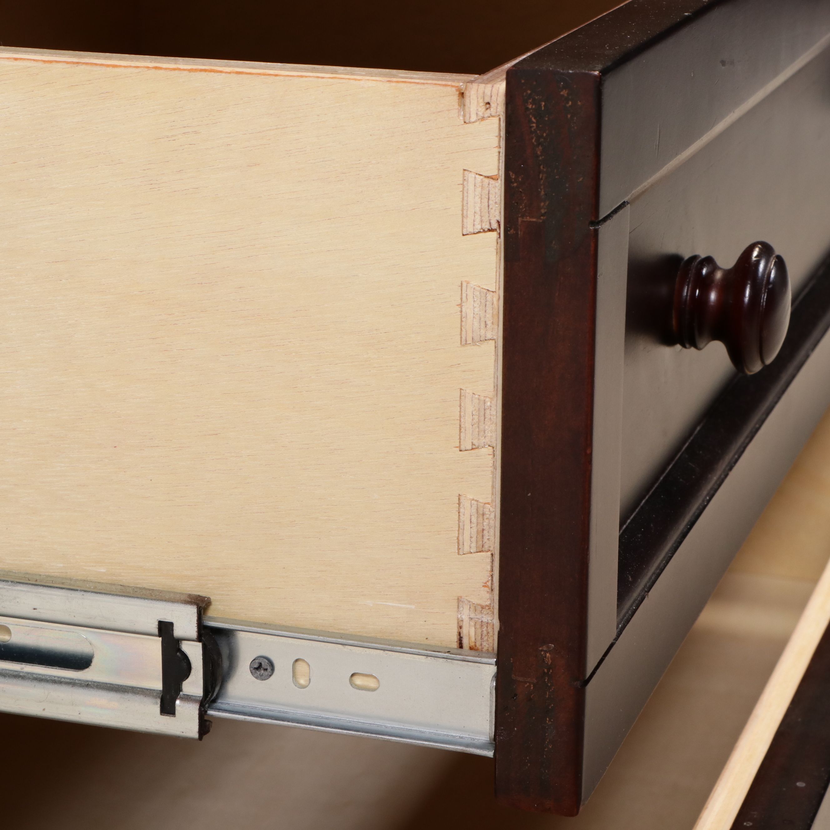 Baby Appleseed Shaker Style Walnut Finish Bookcase Cabinet