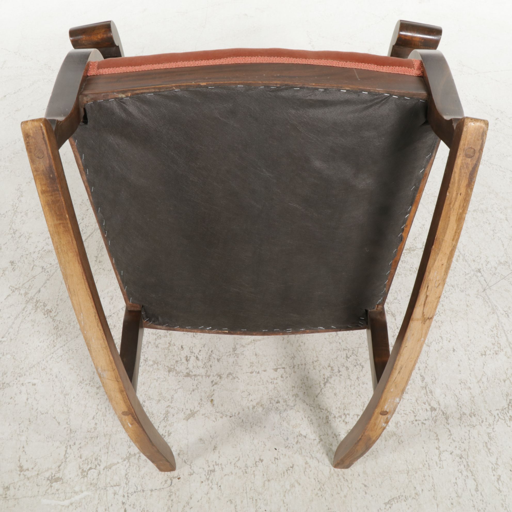 Hardwood Rocking Chair, Early to Mid-20th Century