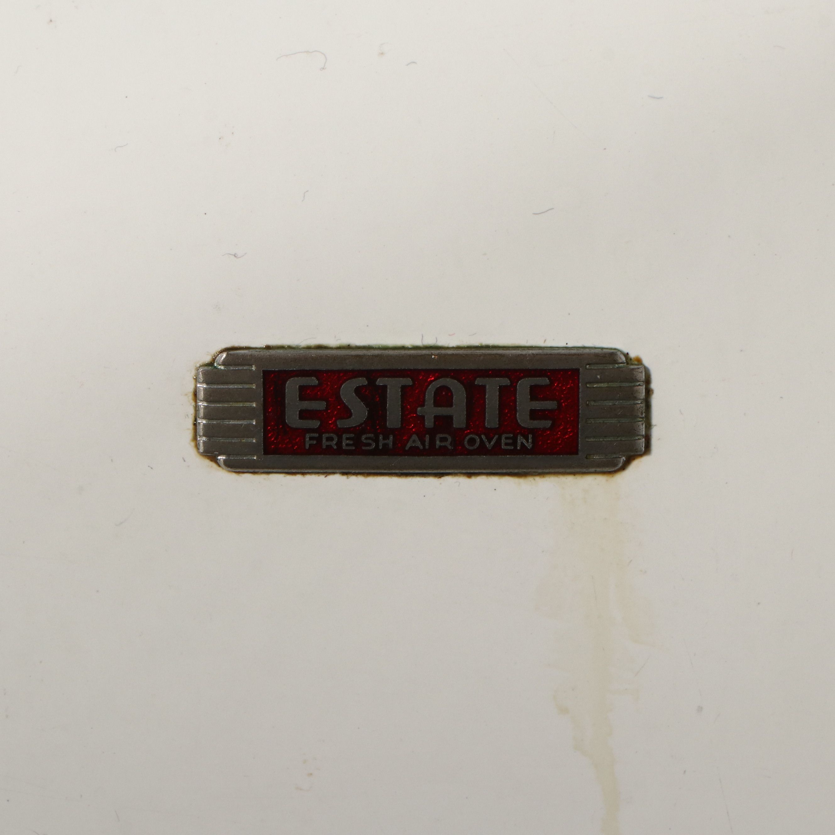 Estate Art Deco Enameled Steel Gas Stove, Early to Mid 20th-Century