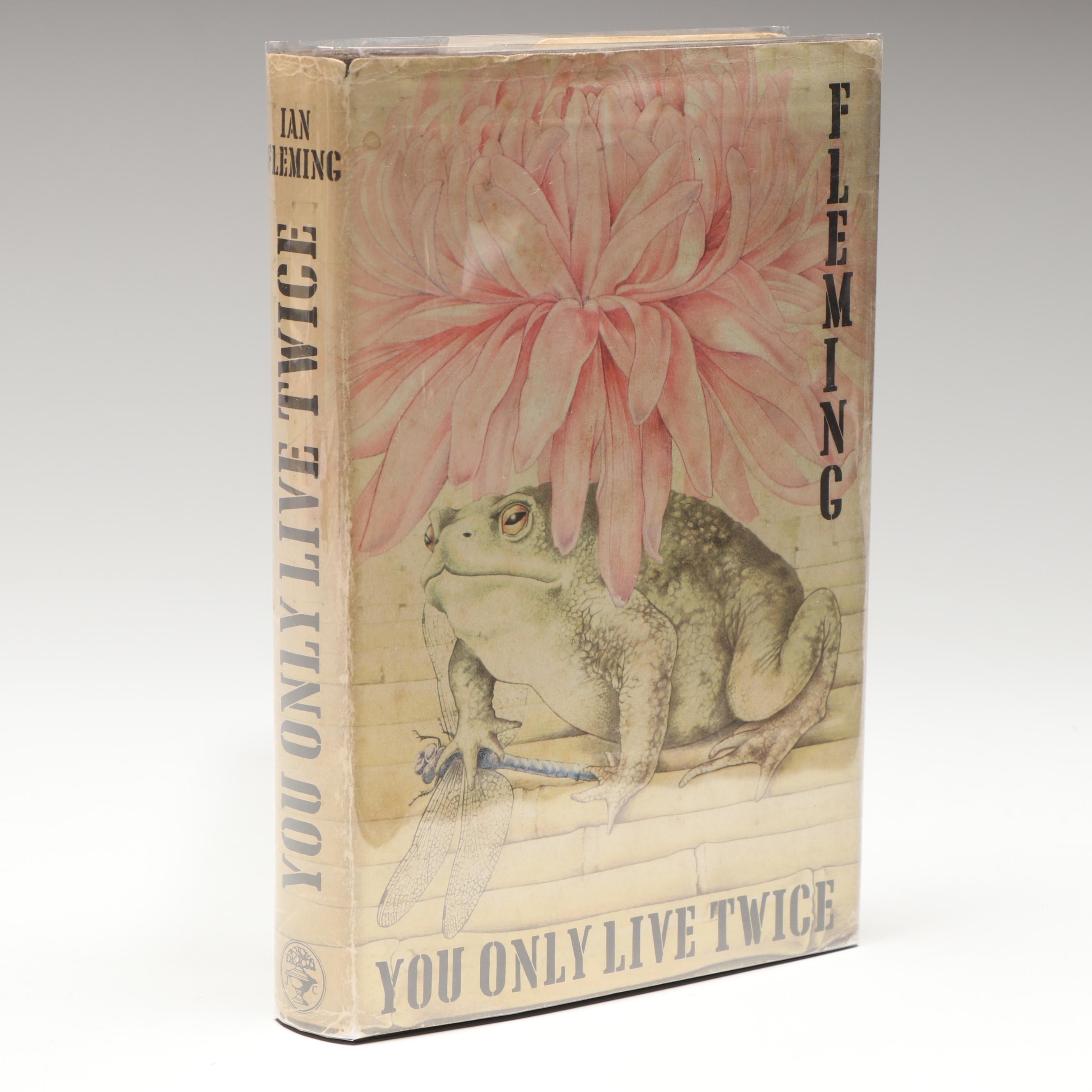 First UK Edition, First State "You Only Live Twice" by Ian Fleming, 1964