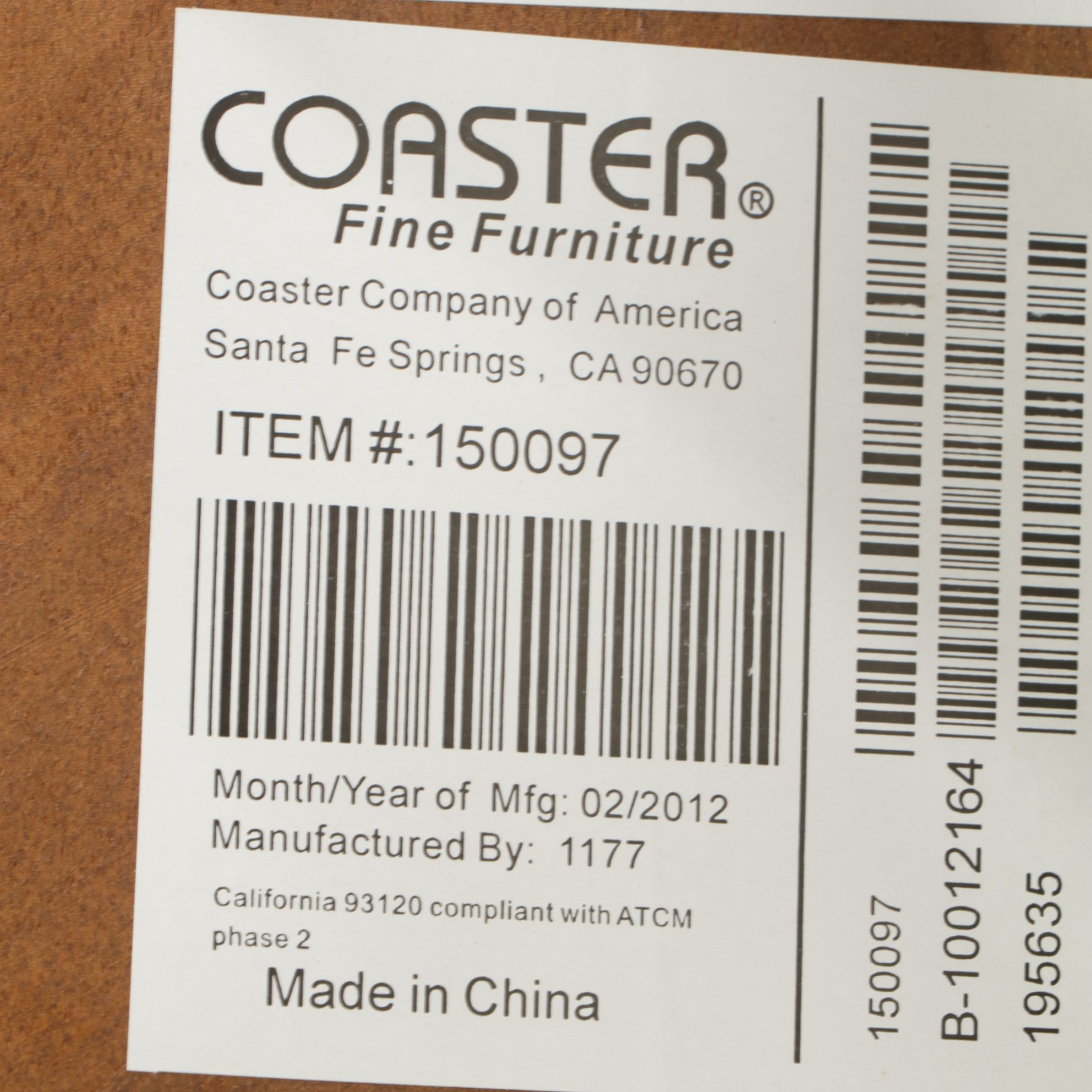 Pair of Coaster Metal Framed Barstools, 21st Century