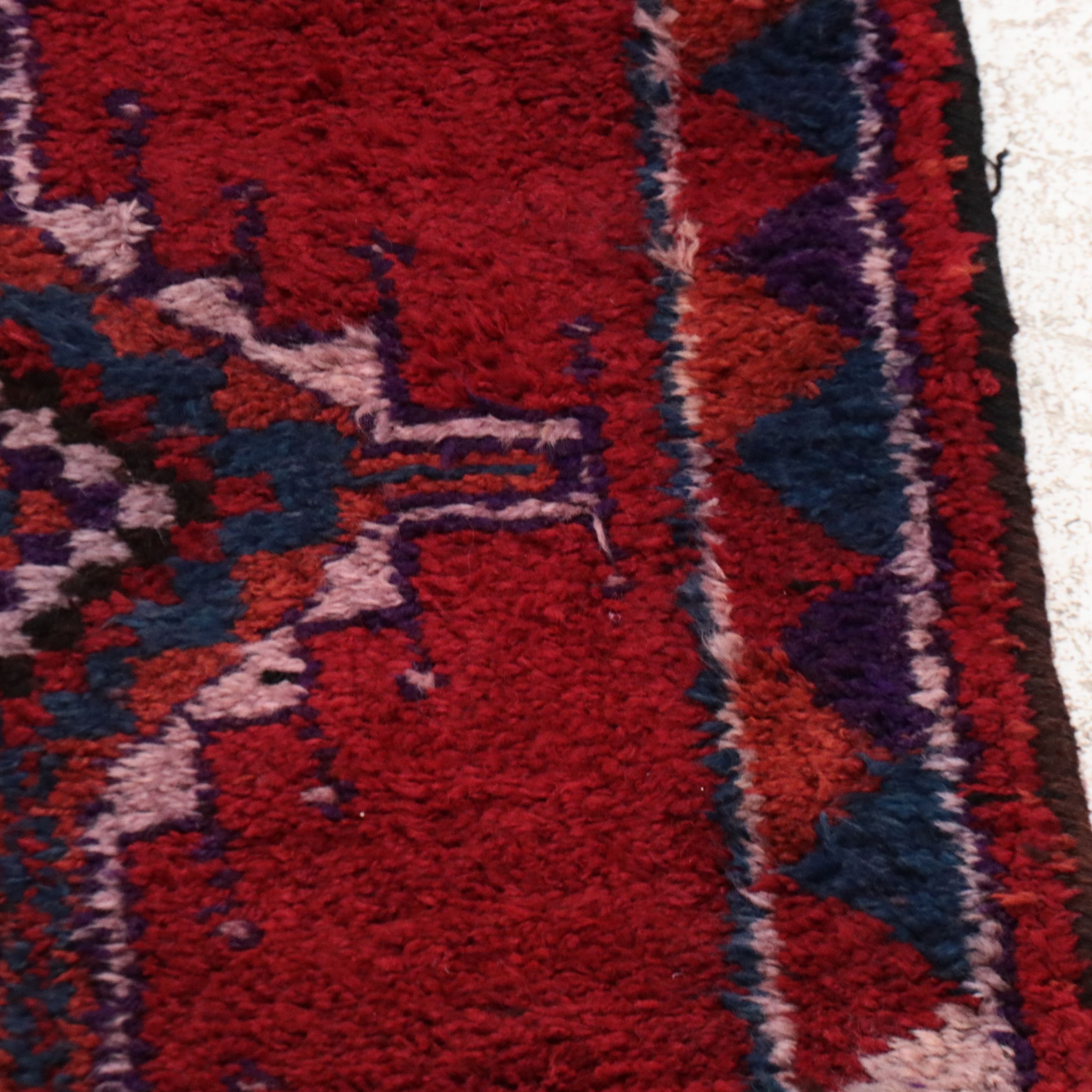 3'3 x 10'10 Hand-Knotted Turkish Village Long Rug