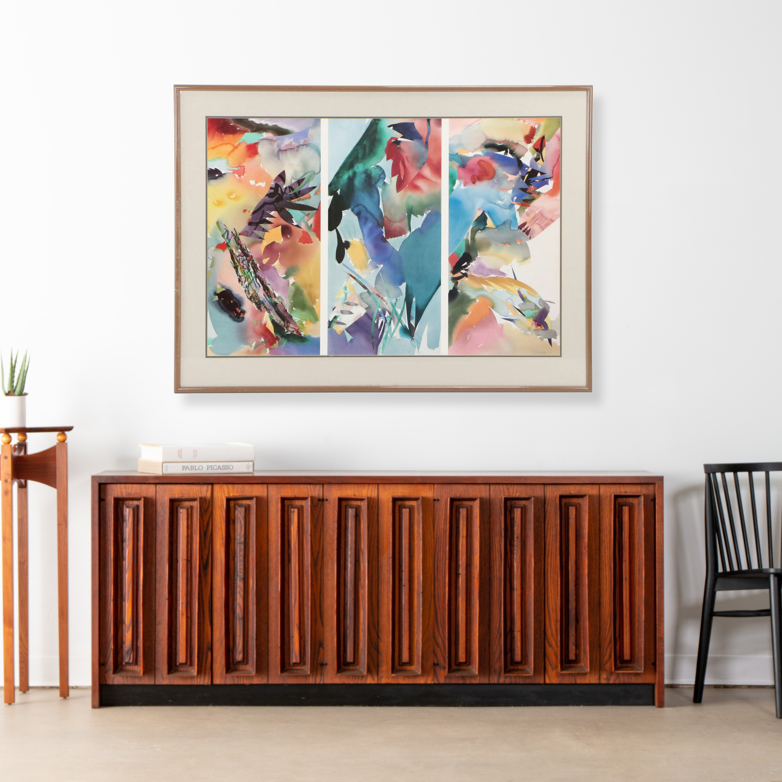 After Peter Kitchell Offset Lithograph "Palmate Panther"