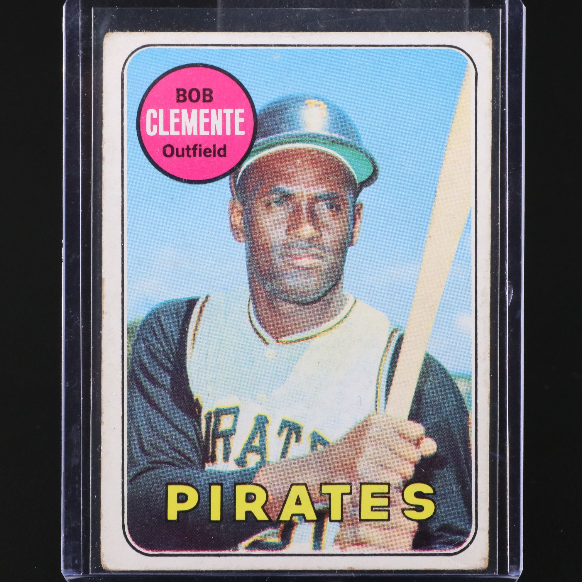 1969 Topps Roberto Clemente Pittsburgh Pirates Baseball Card