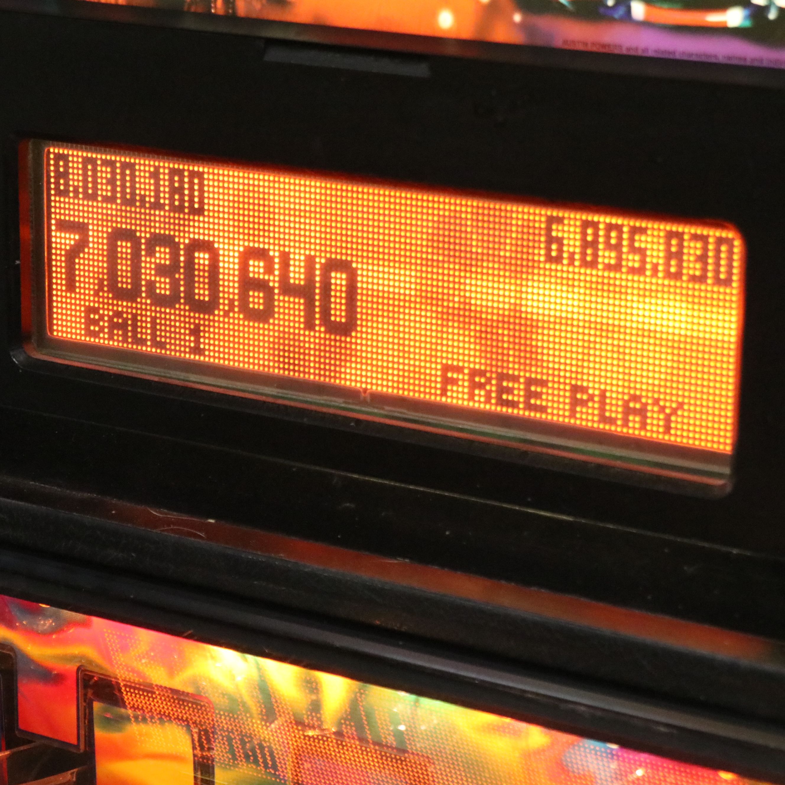 Stern "Austin Powers" Pinball Arcade Game, 2001