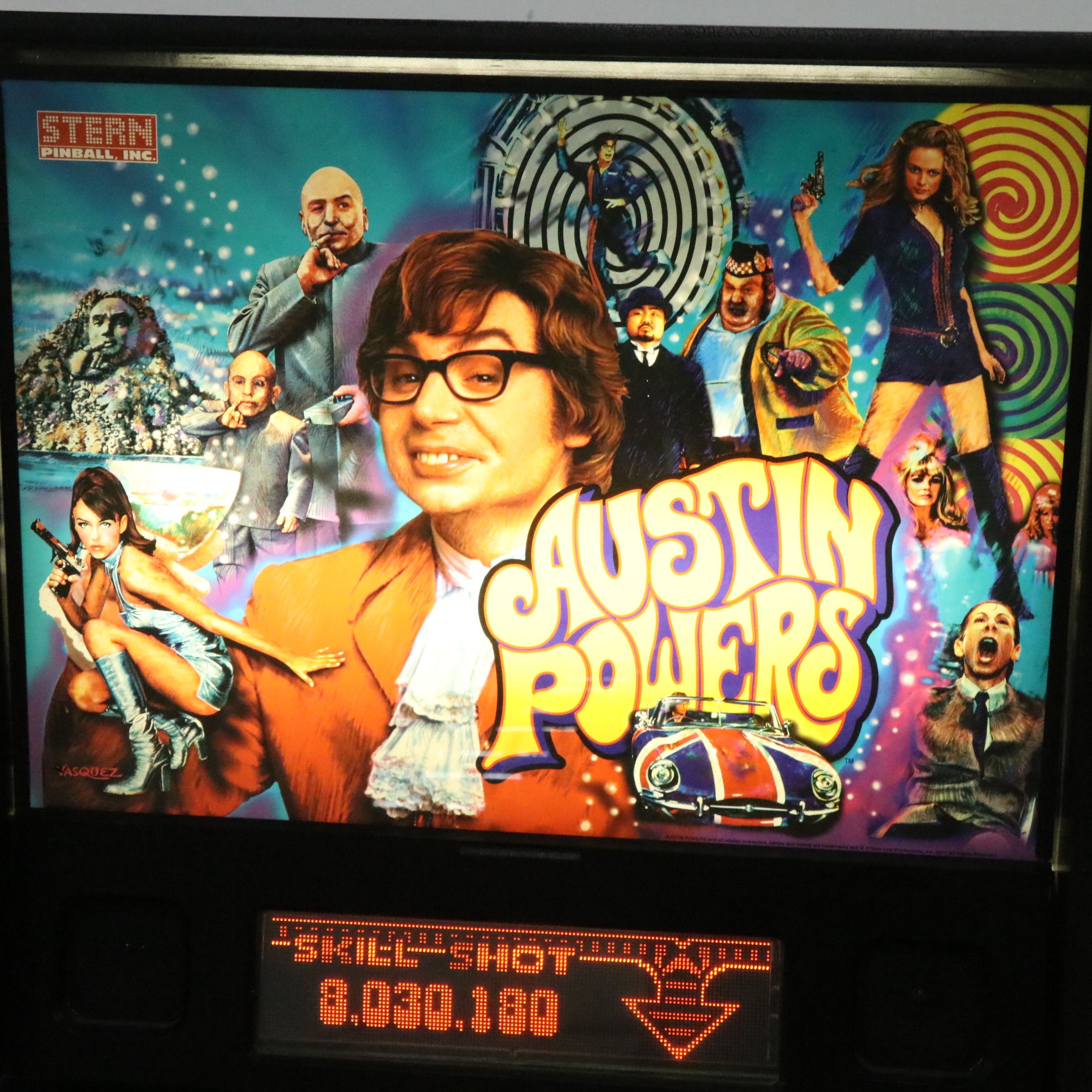 Stern "Austin Powers" Pinball Arcade Game, 2001