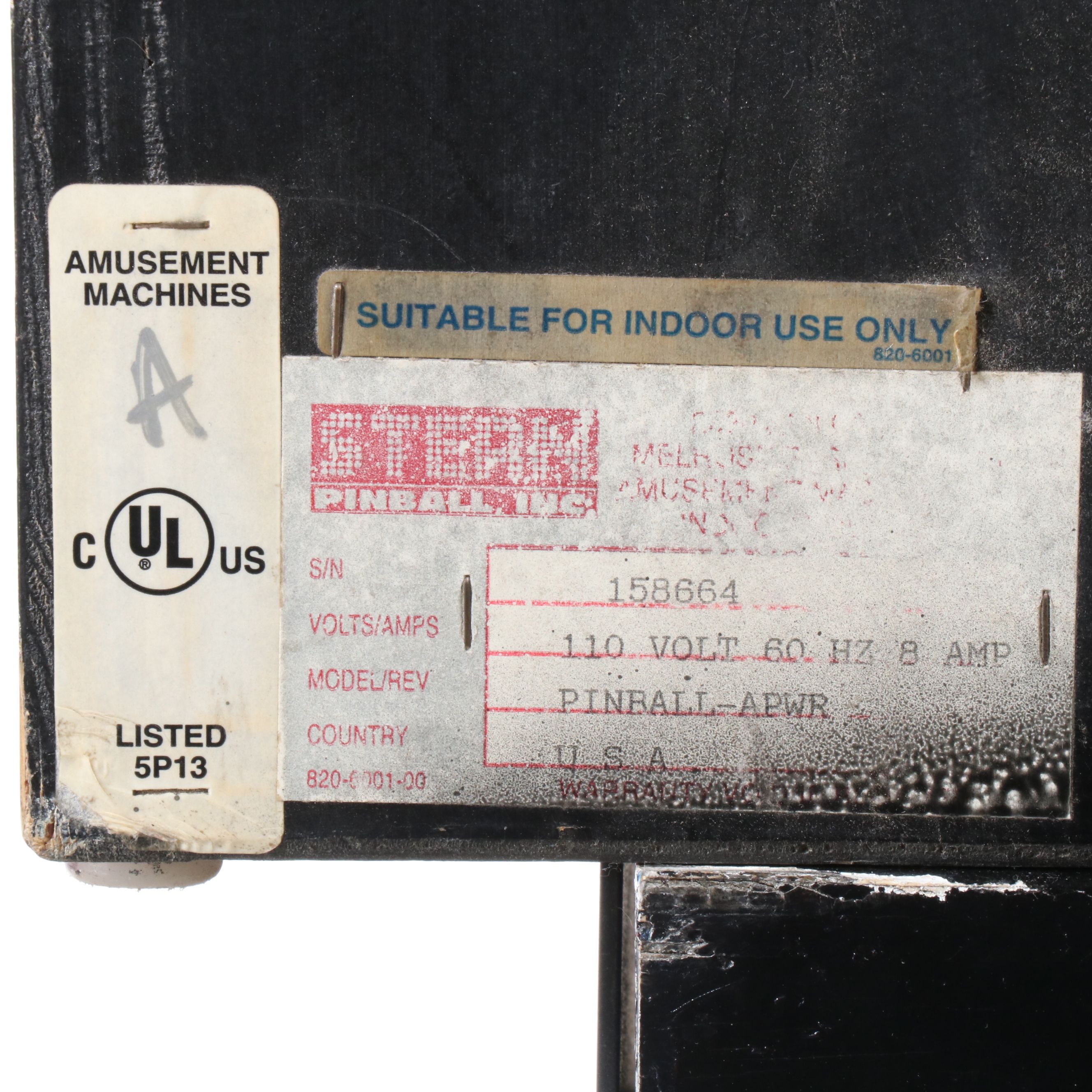 Stern "Austin Powers" Pinball Arcade Game, 2001