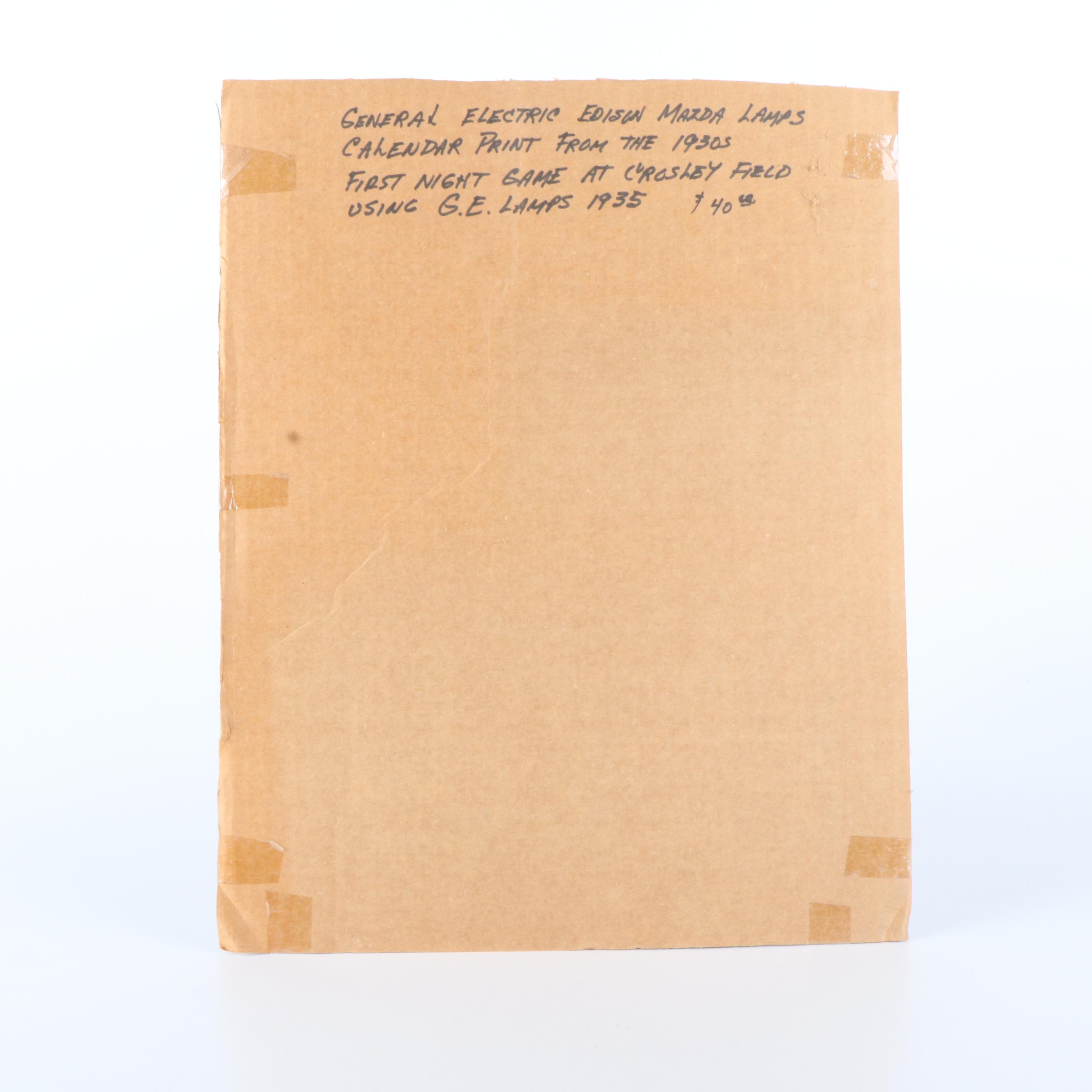 1961 Cincininati Reds National League Champs Pennant with More