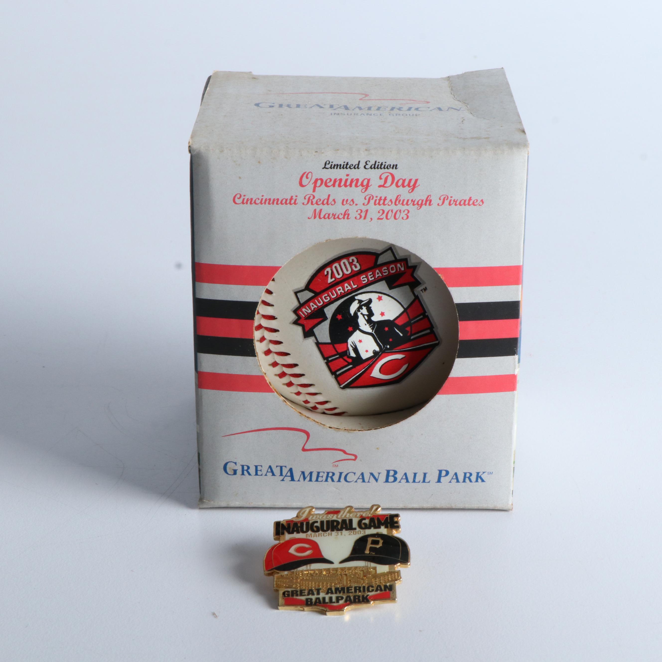 1961 Cincininati Reds National League Champs Pennant with More