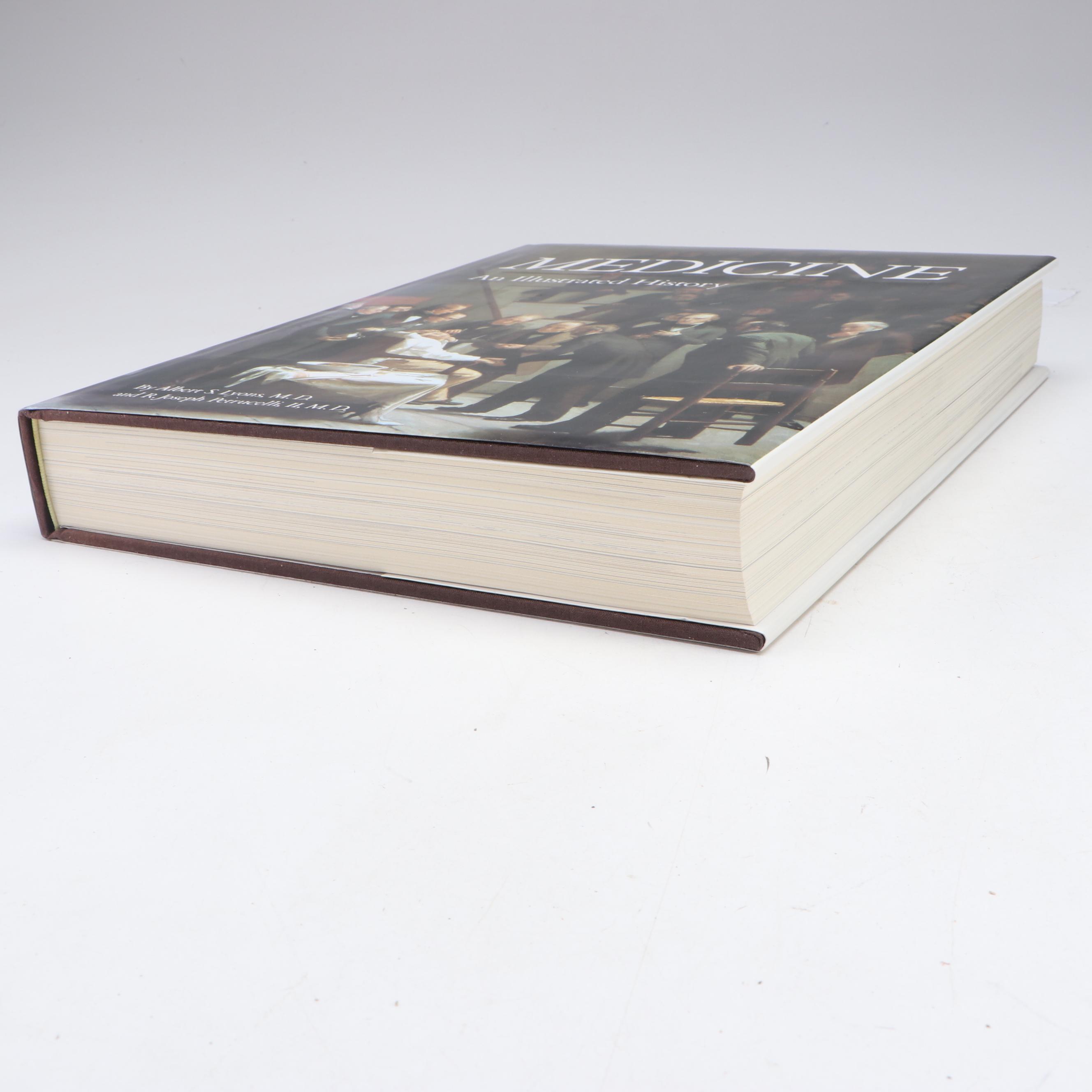 "Medicine: An Illustrated History" by Albert Lyons and R. J. Petrucelli II, 1987