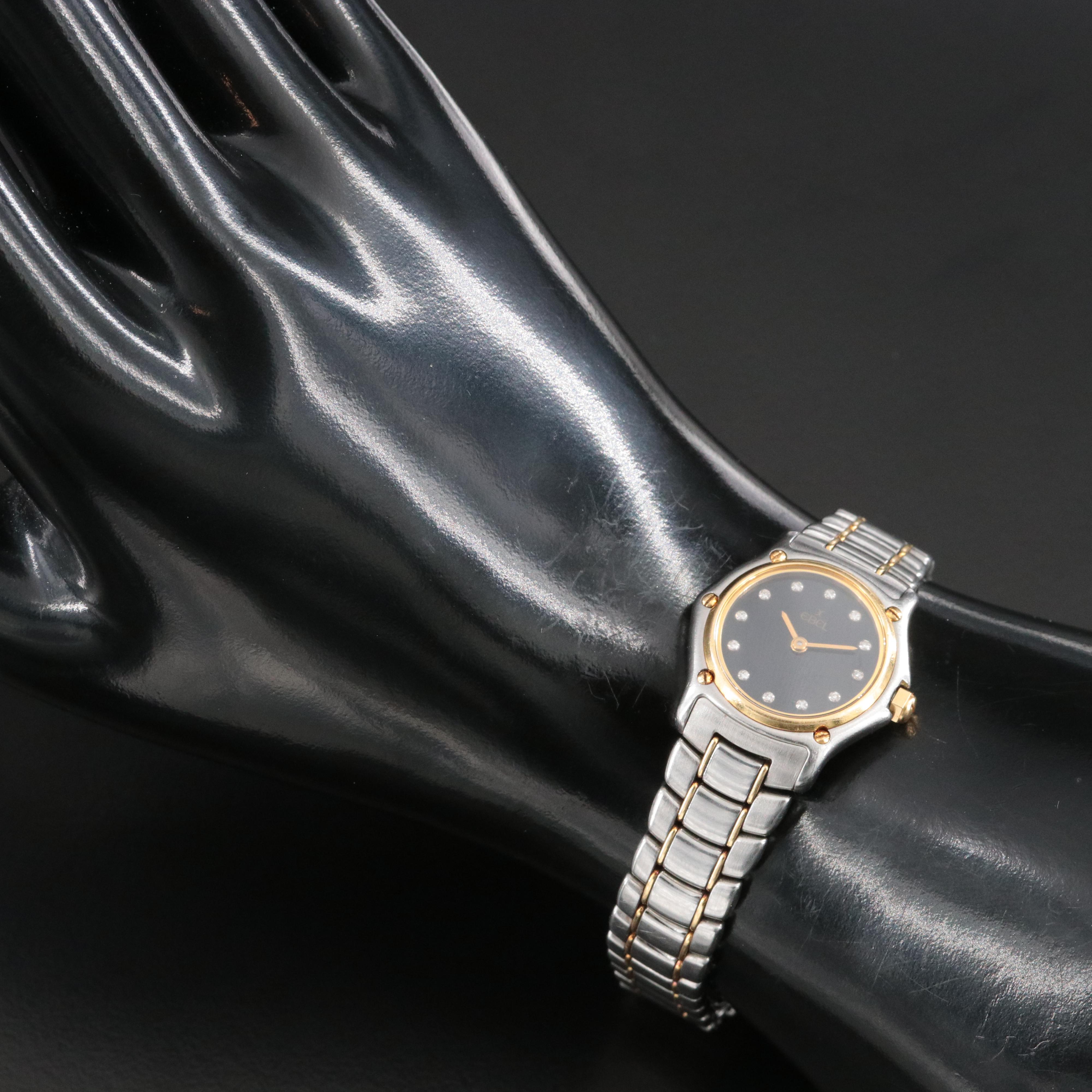 Ebel Sport Classic Diamond Watch