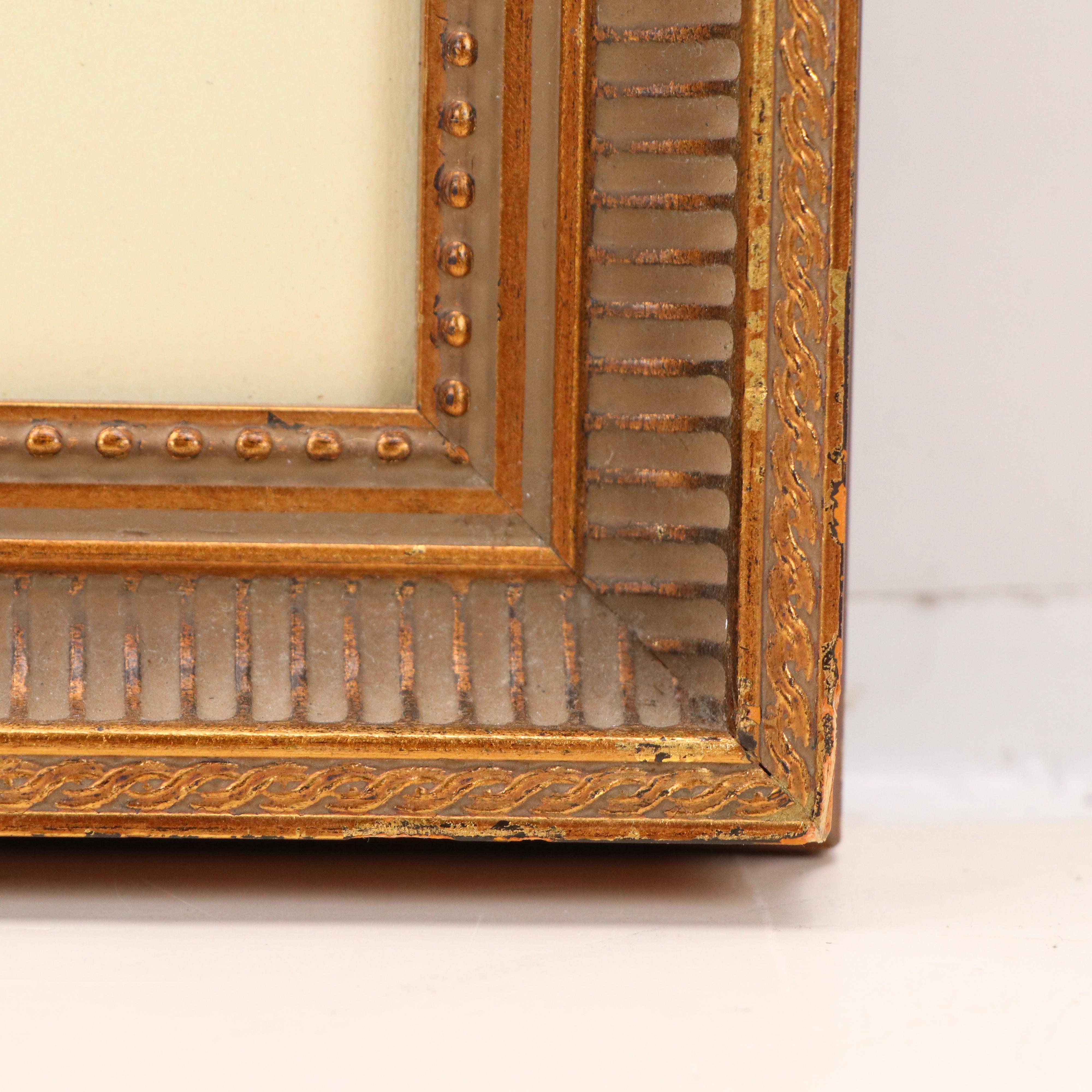 Abstract Geometric Watercolor Painting, 1991