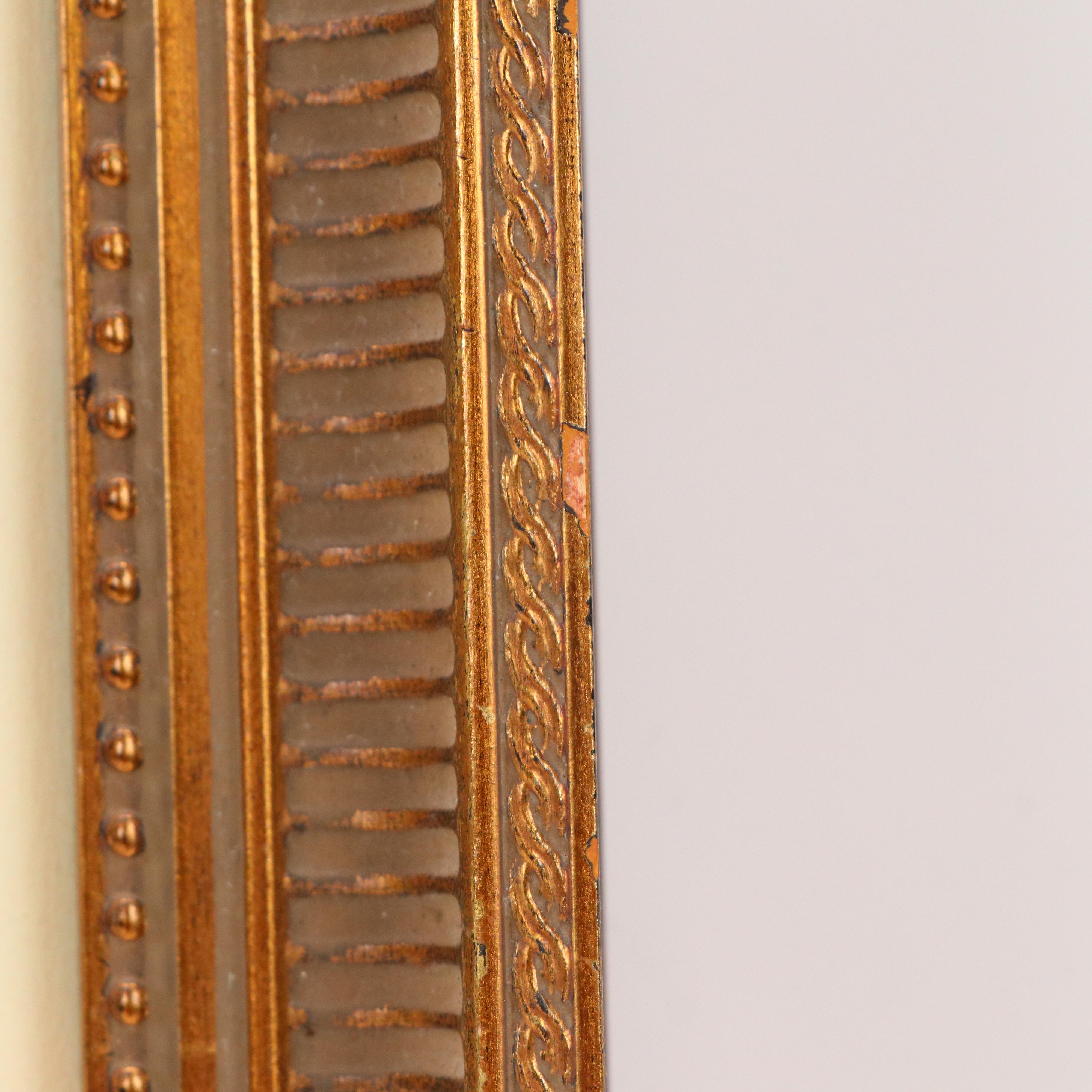 Abstract Geometric Watercolor Painting, 1991