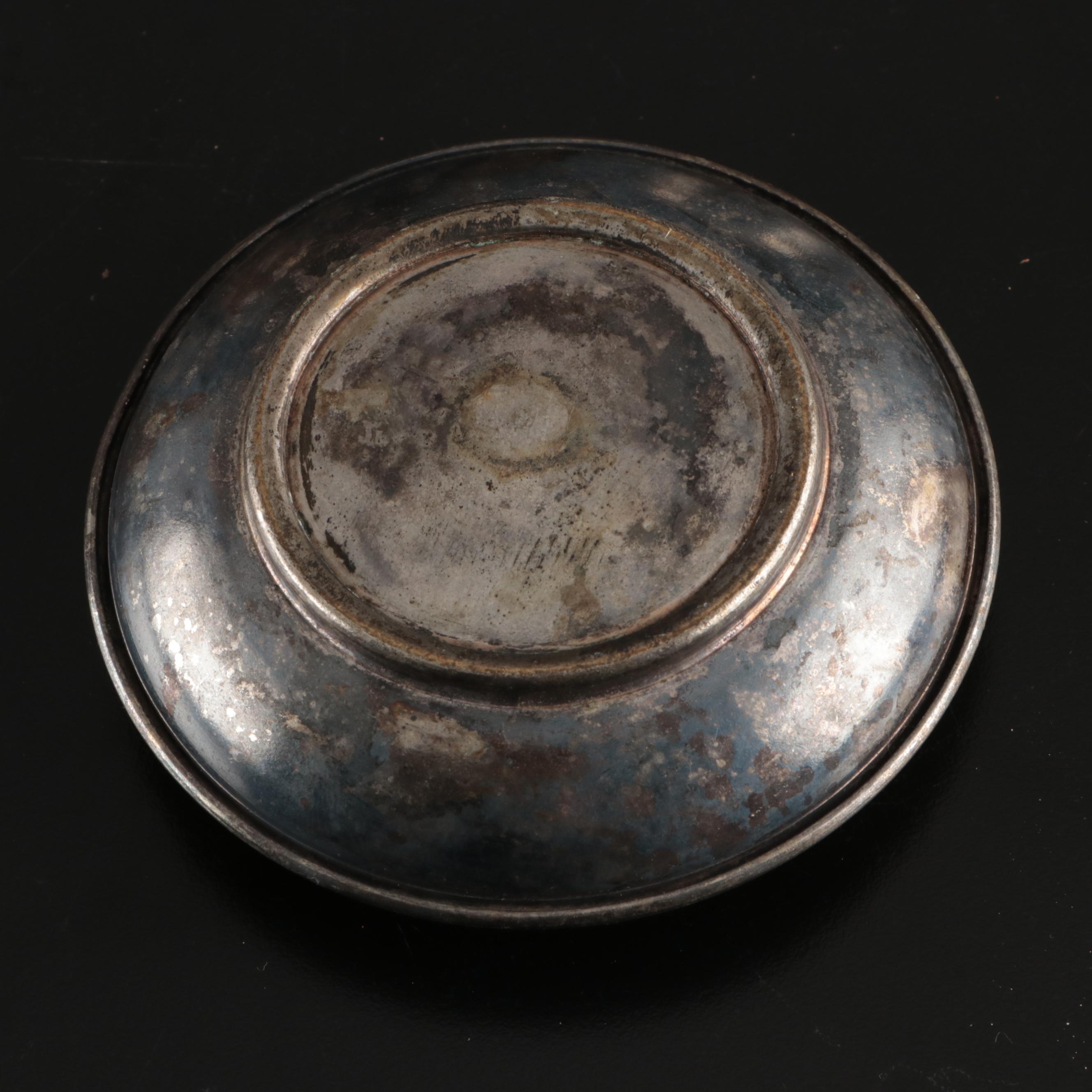 French Style Pewter Domed Butter Bells, 20th Century