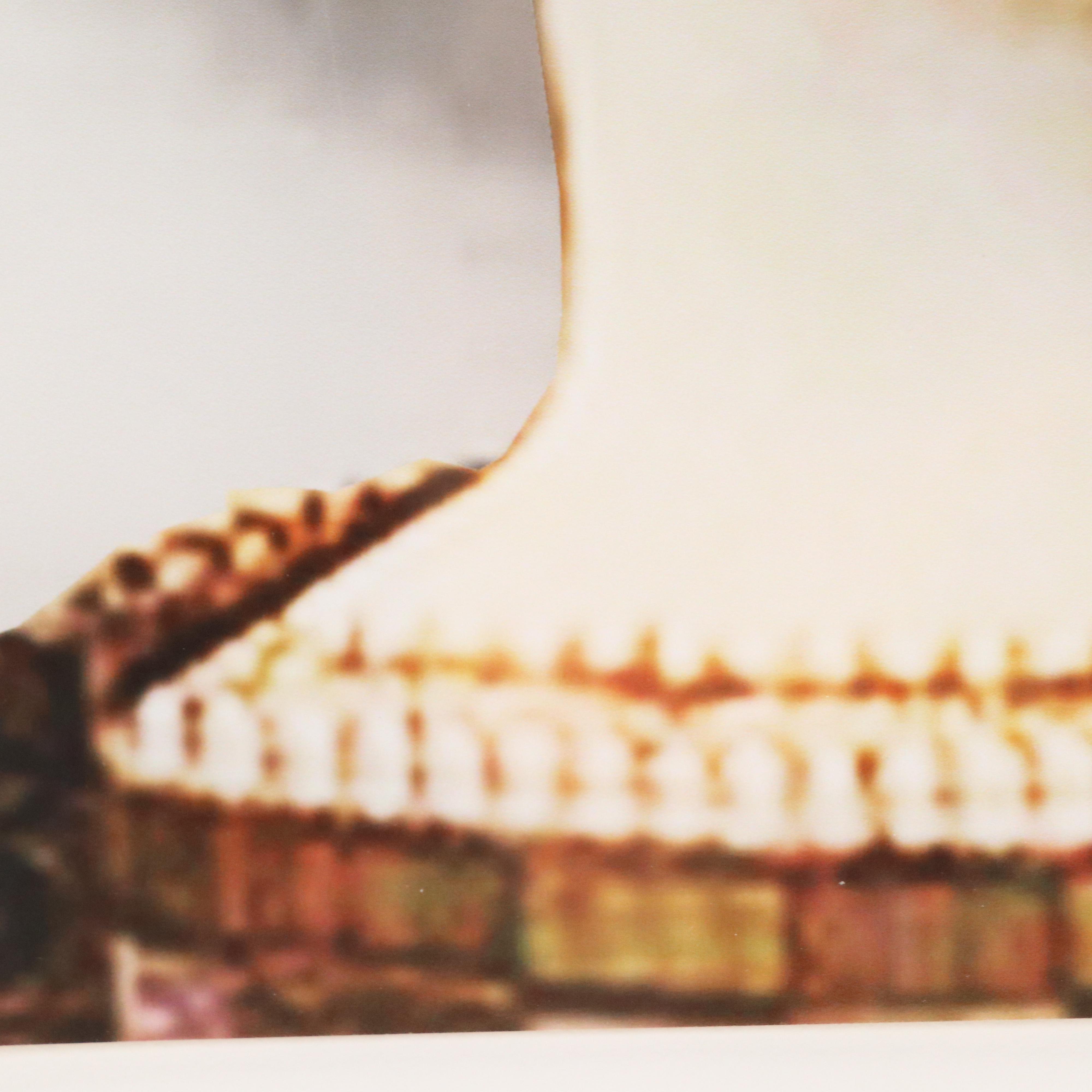 Elmer A. Ruff Surrealist Portrait Print After Margaret Keane, 2021