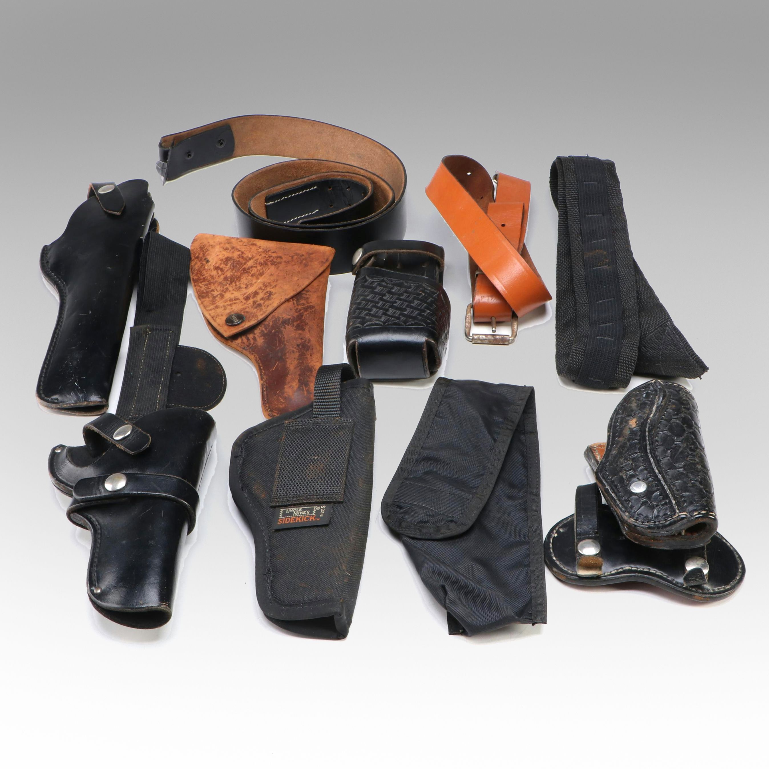 Uncle Mike's Sidekick, Bucheimer Towson, and More Leather and Nylon Holsters