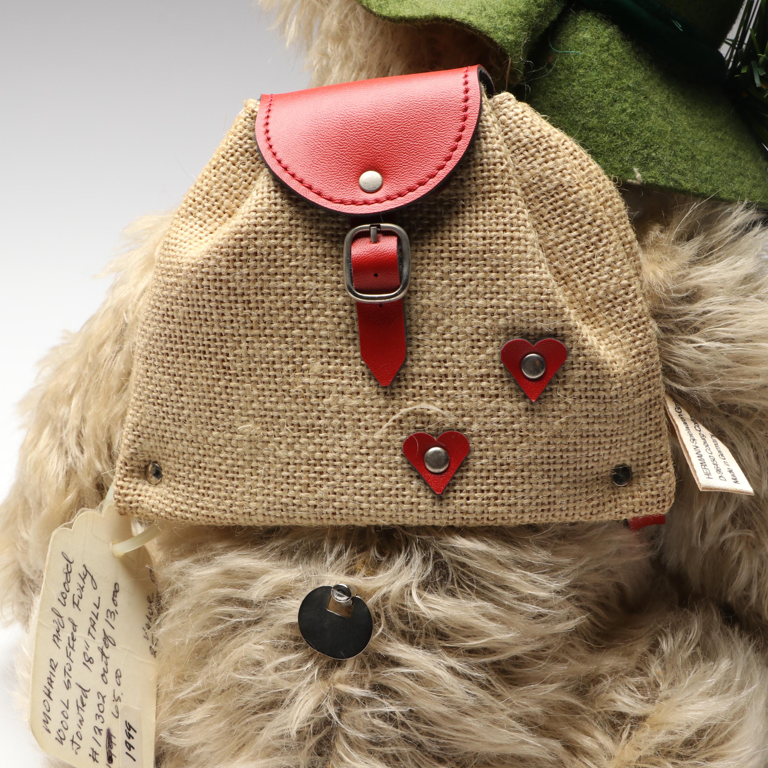 Hermann "The Happy Wanderer" and "Bavarian Santa" Limited Edition Bears