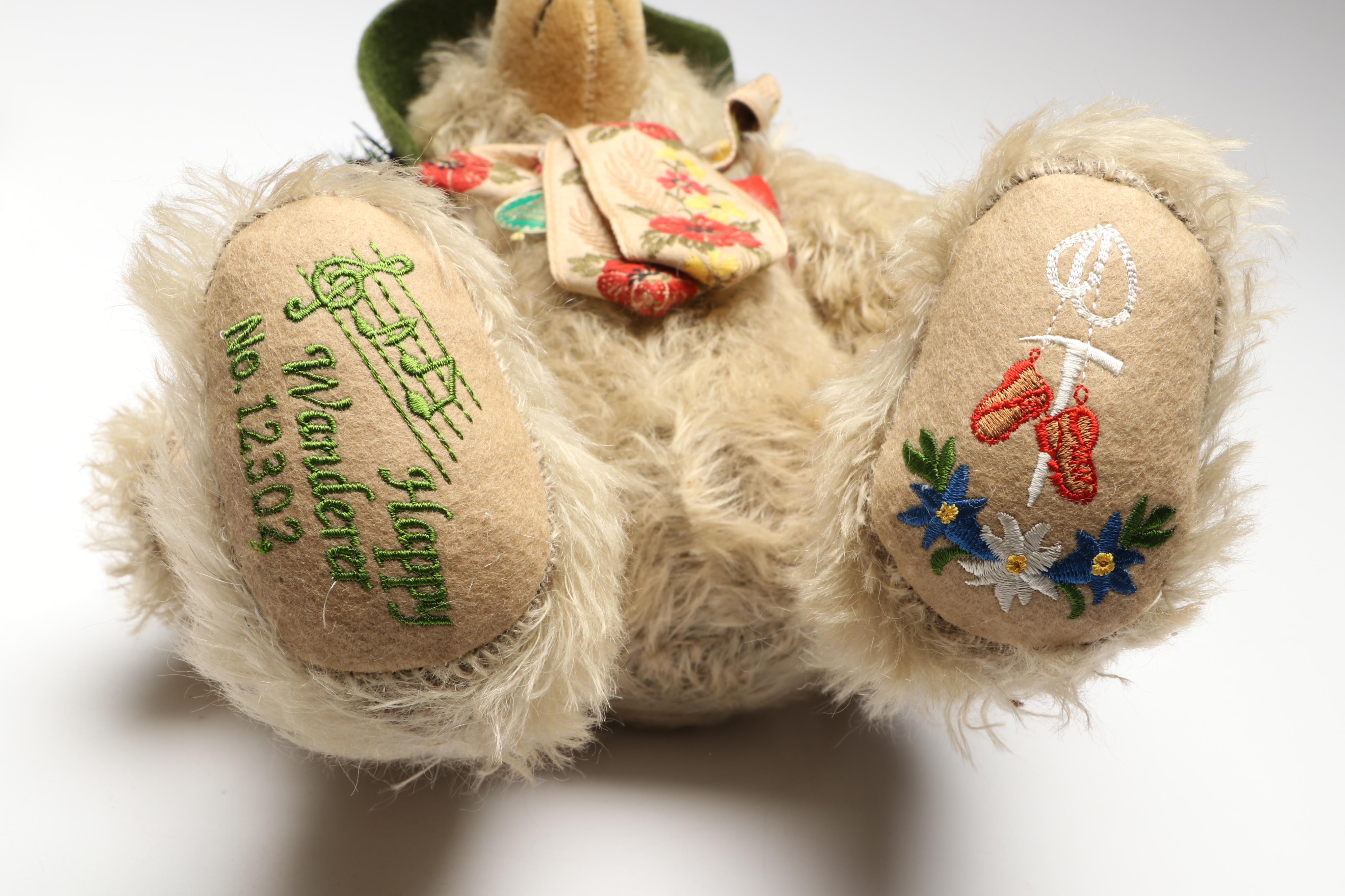 Hermann "The Happy Wanderer" and "Bavarian Santa" Limited Edition Bears