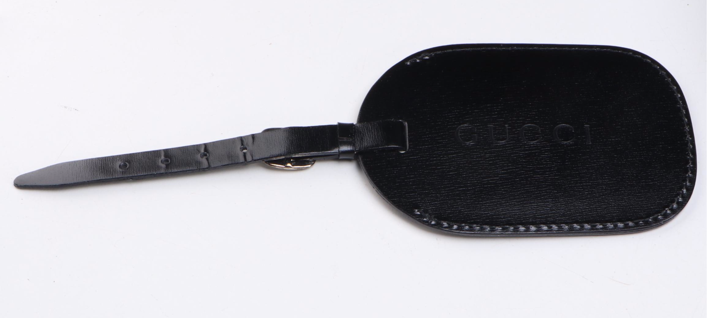 Gucci by Tom Ford Black Canvas Jumbo Two Way Travel Bag with Leather Zip Pocket