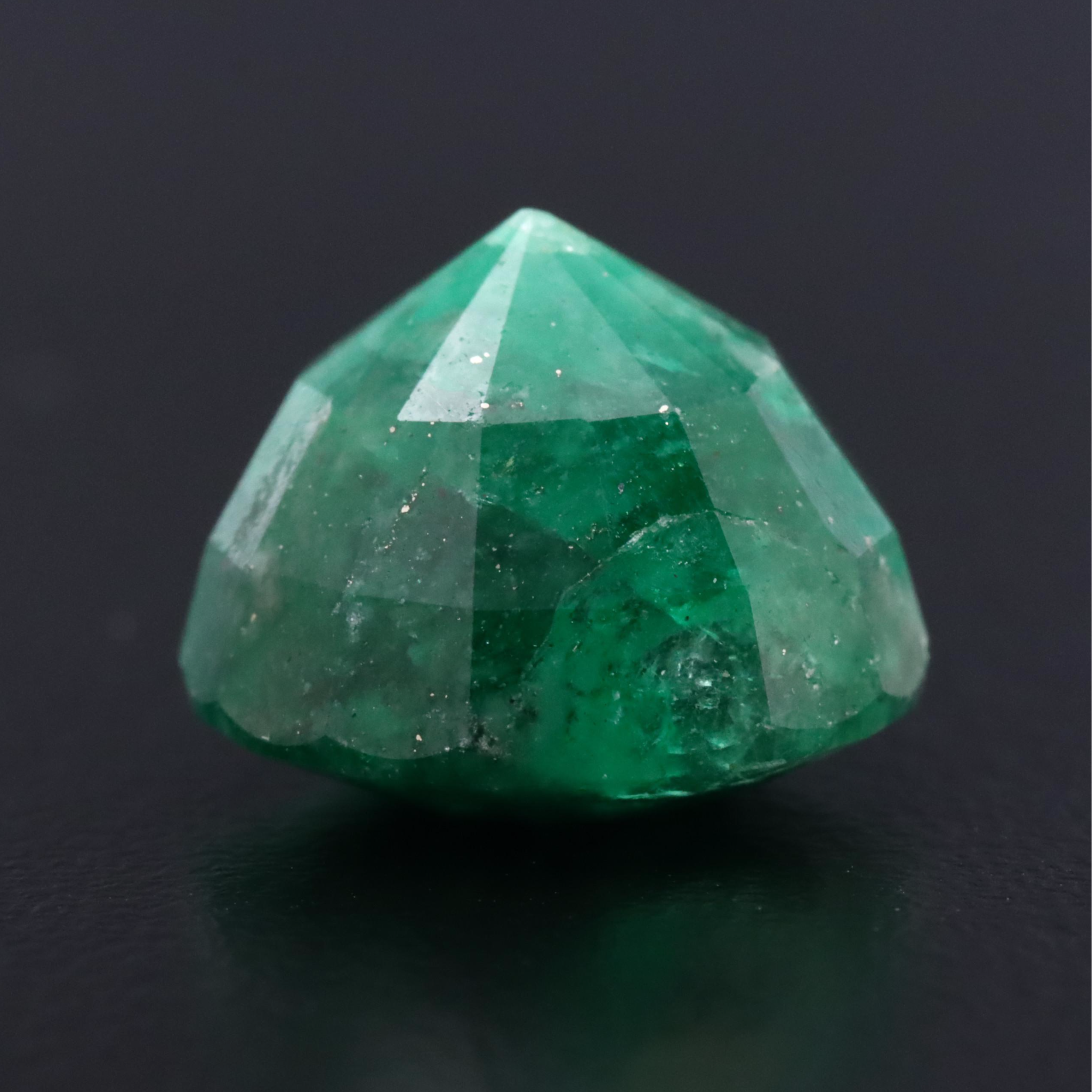 Loose 10.66 CT Emerald