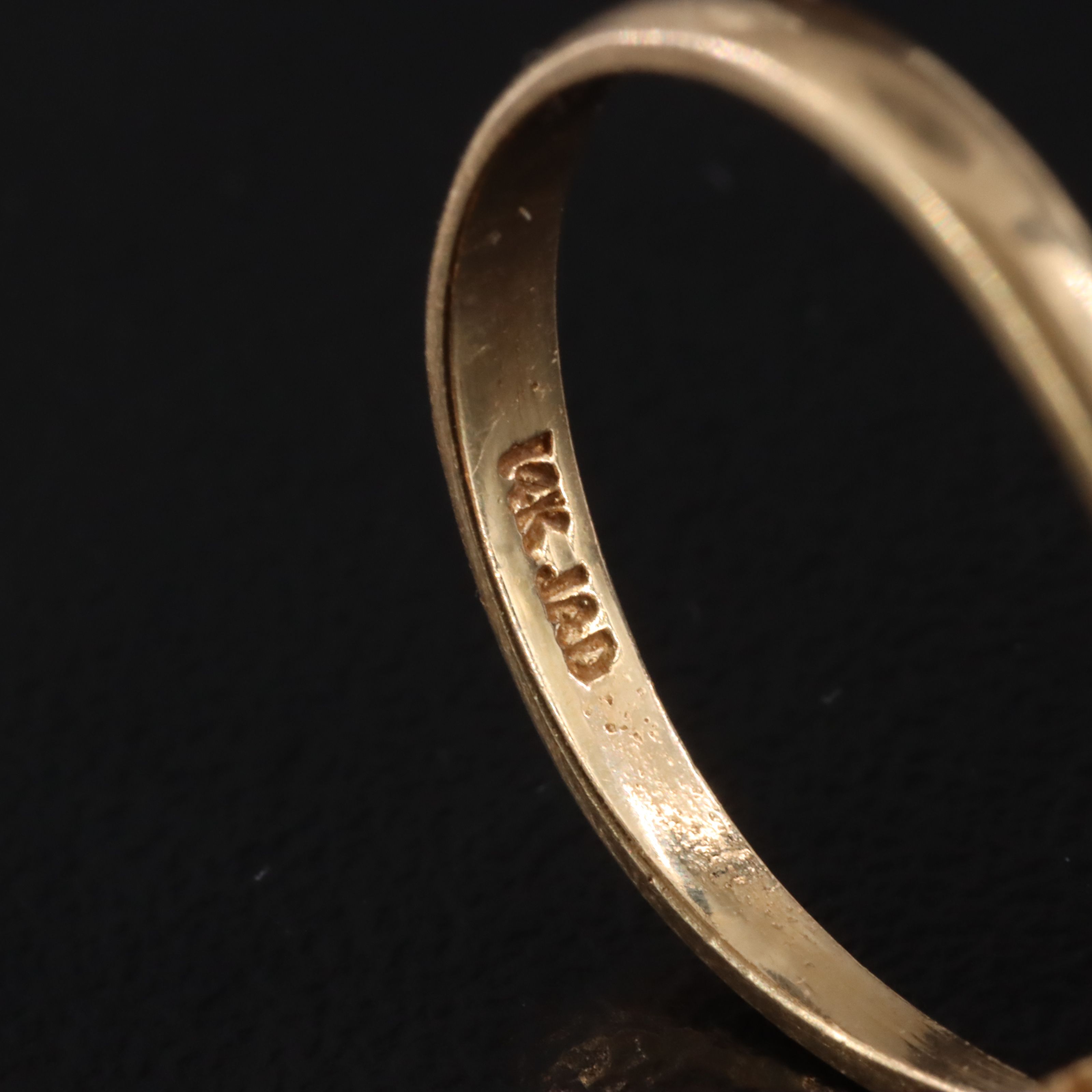 14K Pearl and Ruby Ring