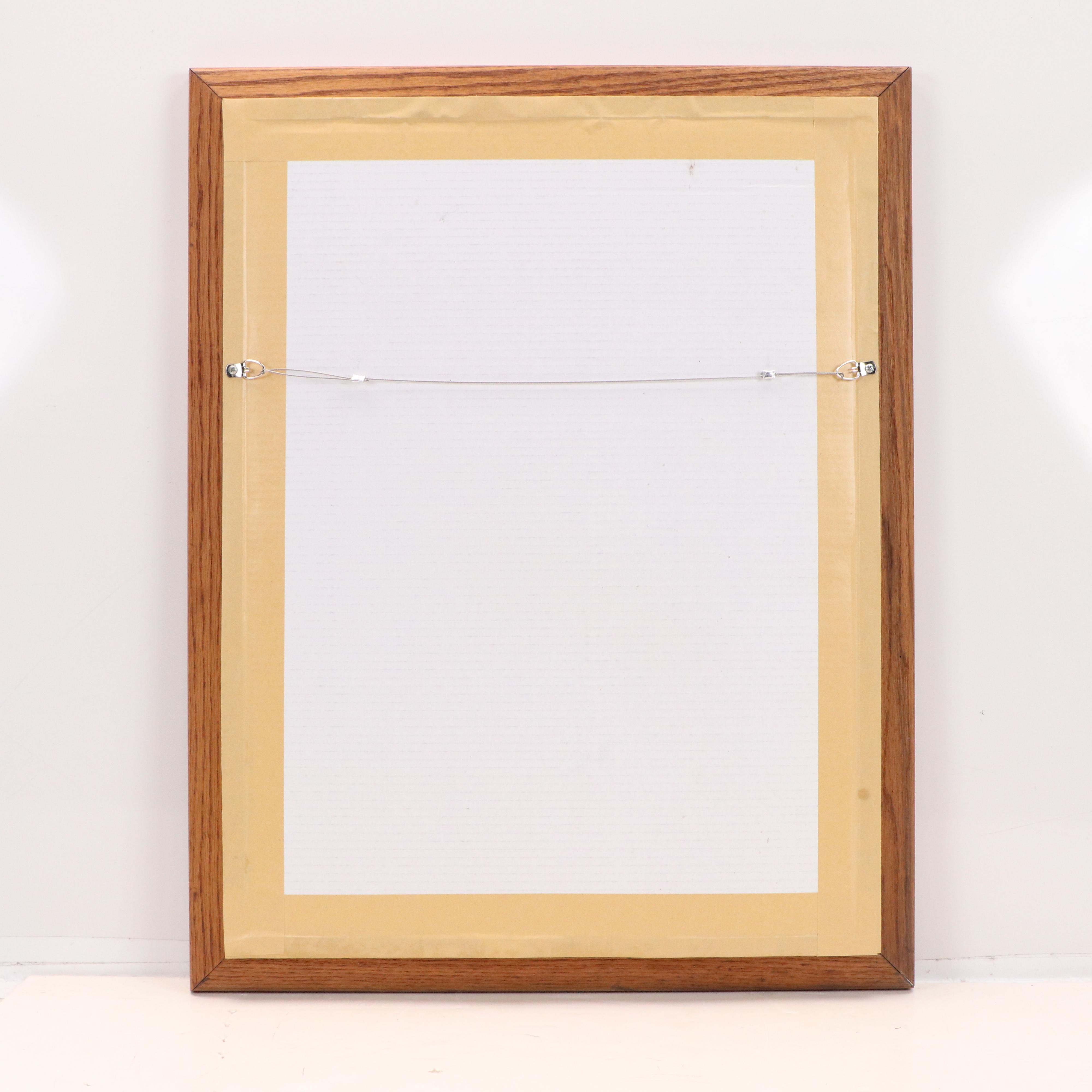 Offset Lithograph After Vincent Van Gogh "Sunflowers," 21st Century