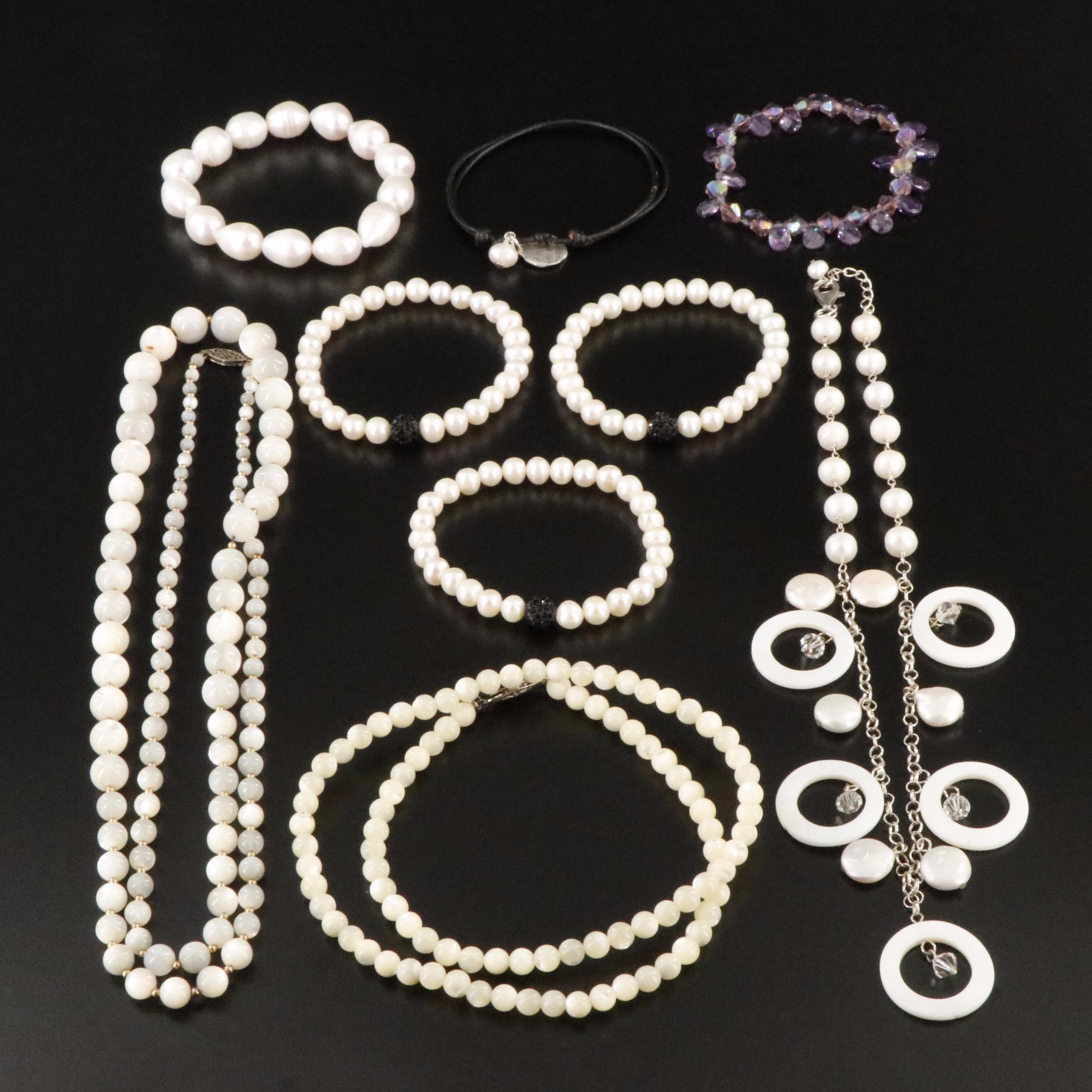 Pearls and Sterling Featured in Jewelry Collection