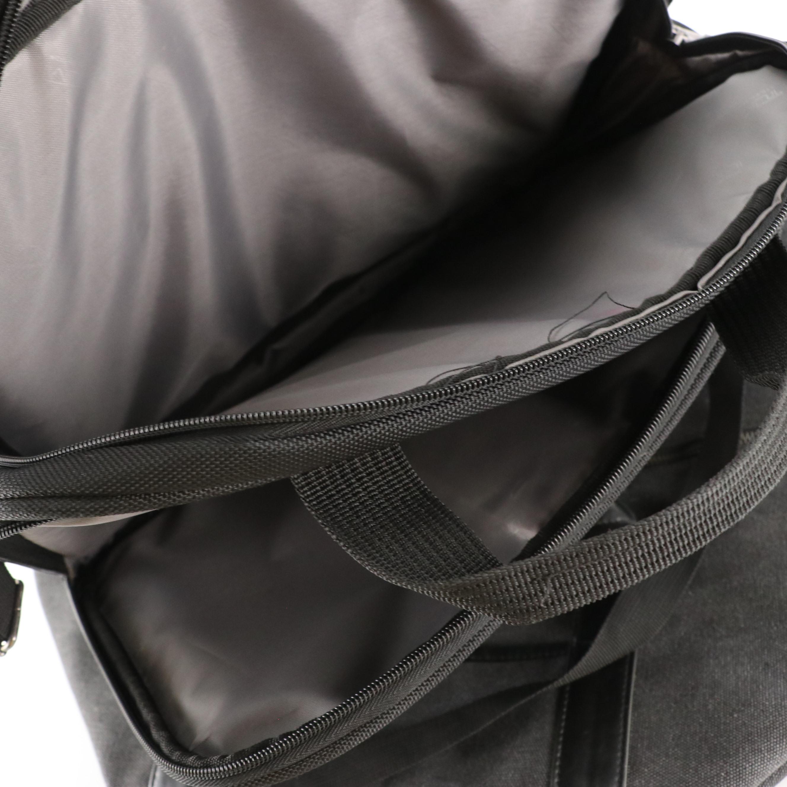 TUMI Nylon Laptop Bag, Brouck & Co. Grey Canvas Duffle Bag, Other Travel Bag