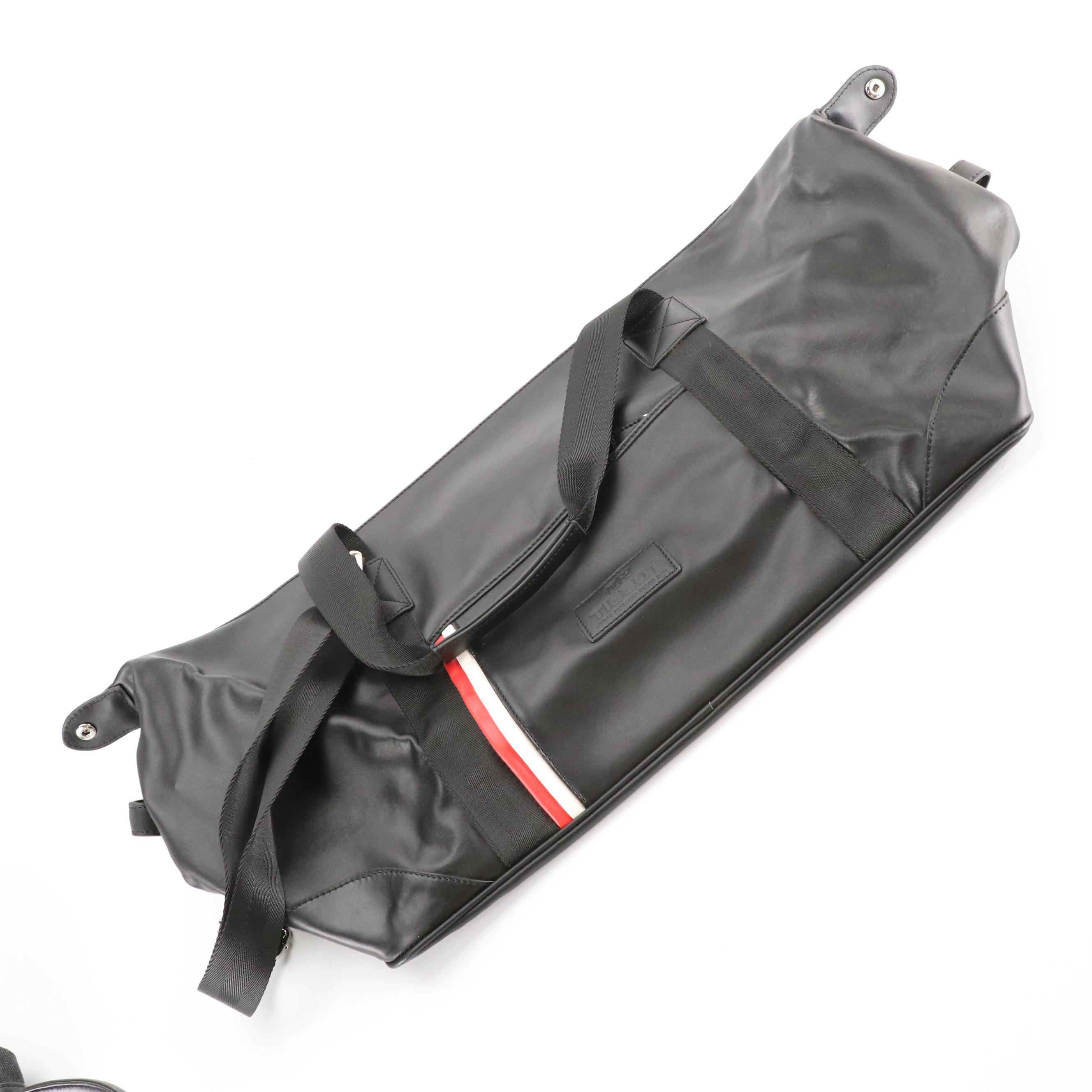 TUMI Nylon Laptop Bag, Brouck & Co. Grey Canvas Duffle Bag, Other Travel Bag