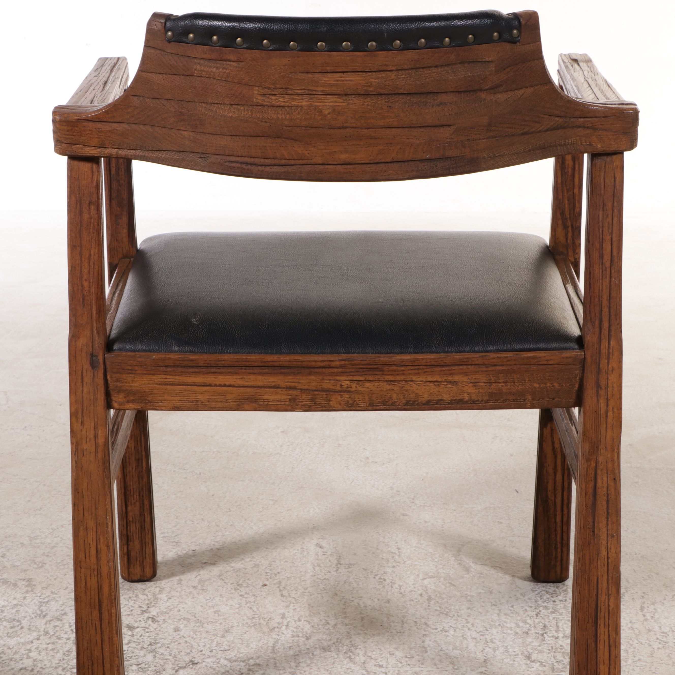 Pair of A. Brandt Co. Mid Century Modern Oak Armchairs, Mid-20th Century