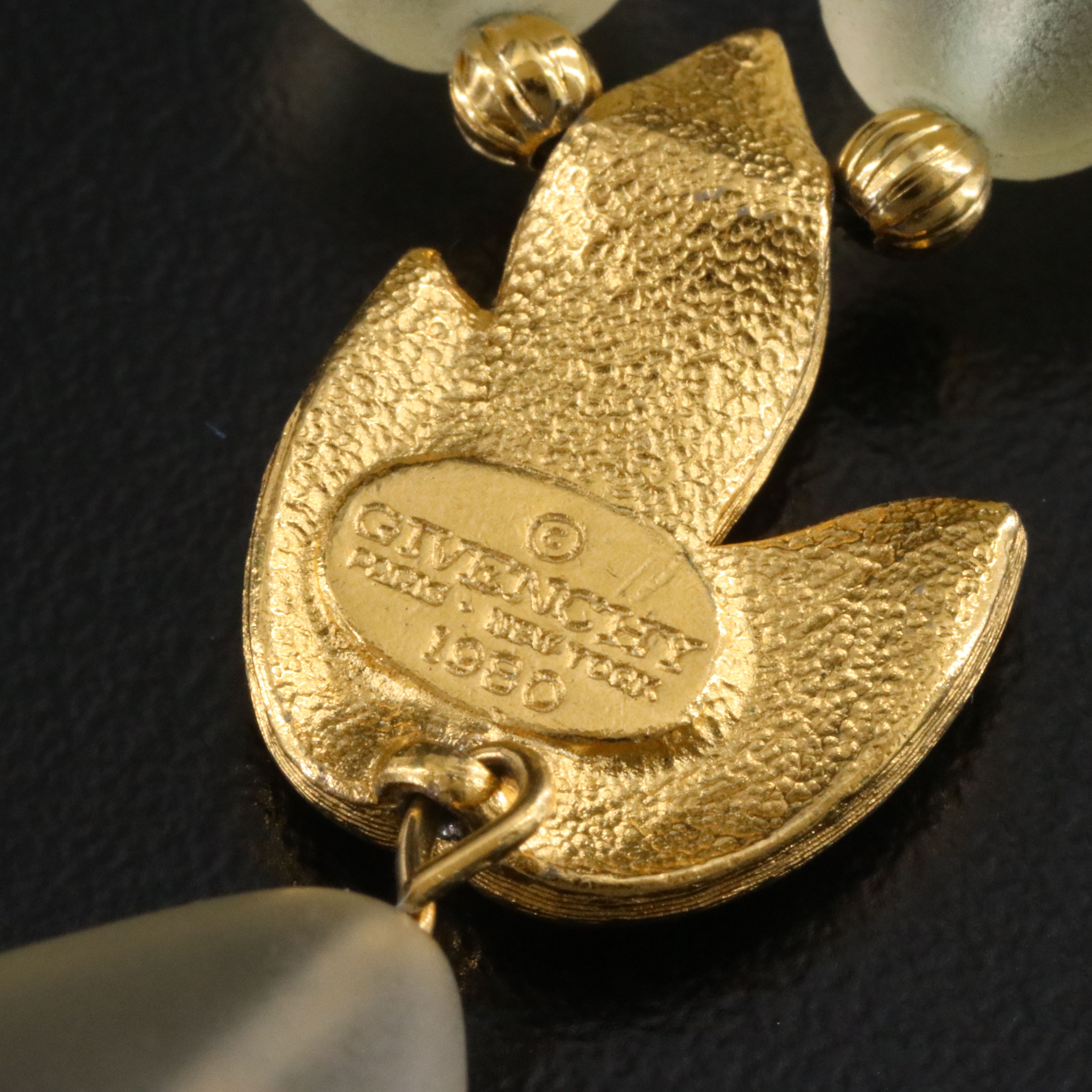 Givenchy Glass and Enamel Necklace