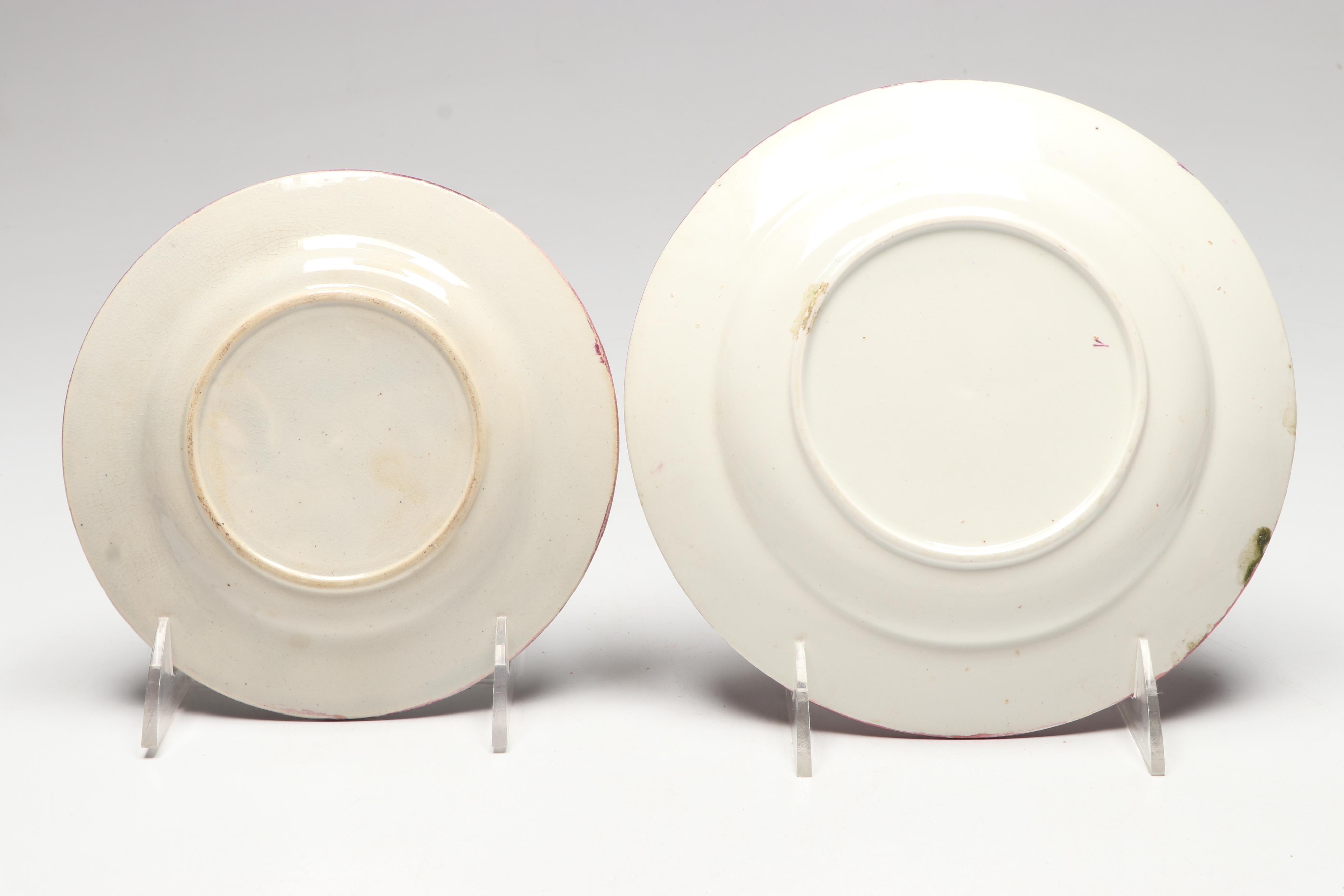 Pink Lusterware Ceramic Dinnerware