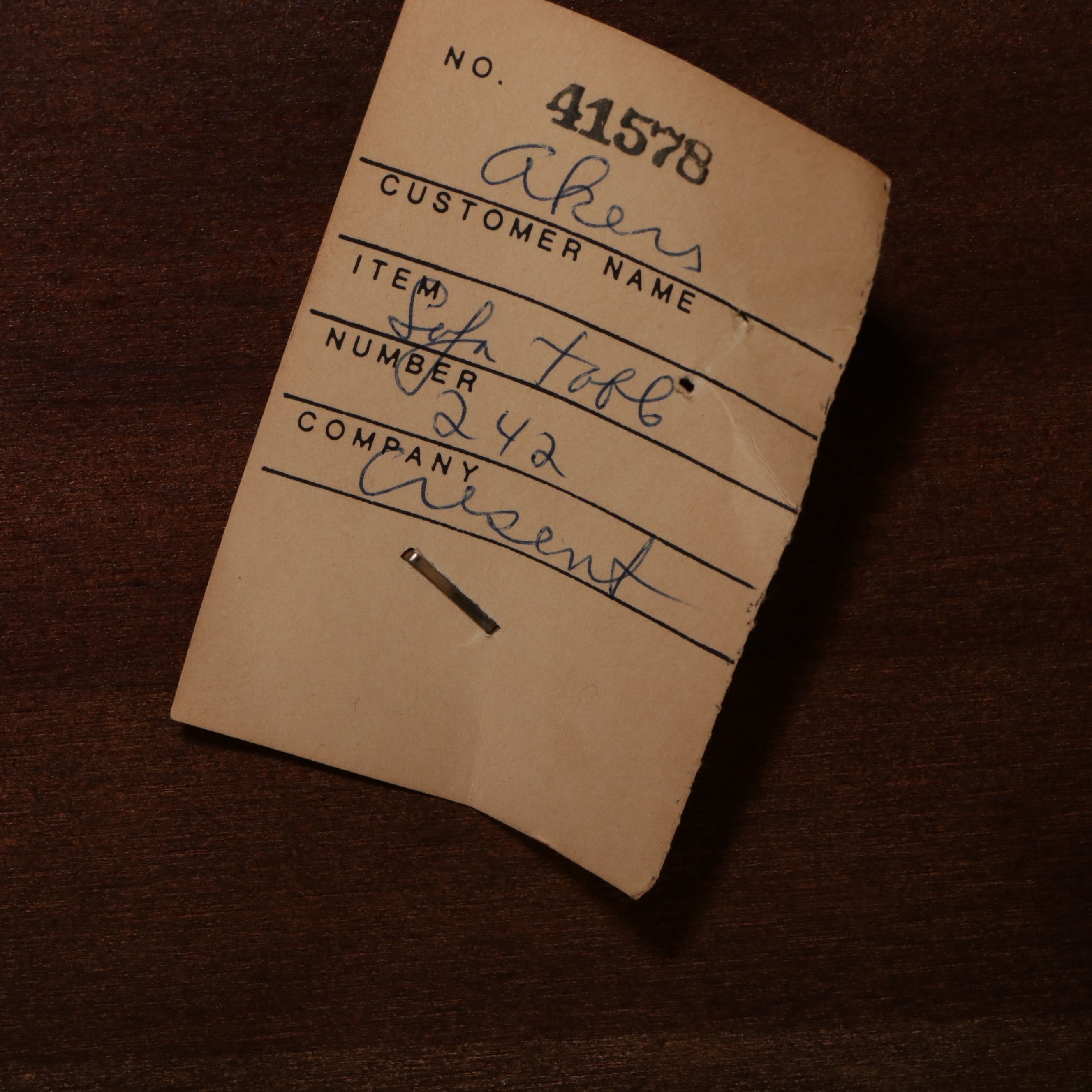 Cresent Queen Anne Style Cherry Sofa Table, Late 20th Century