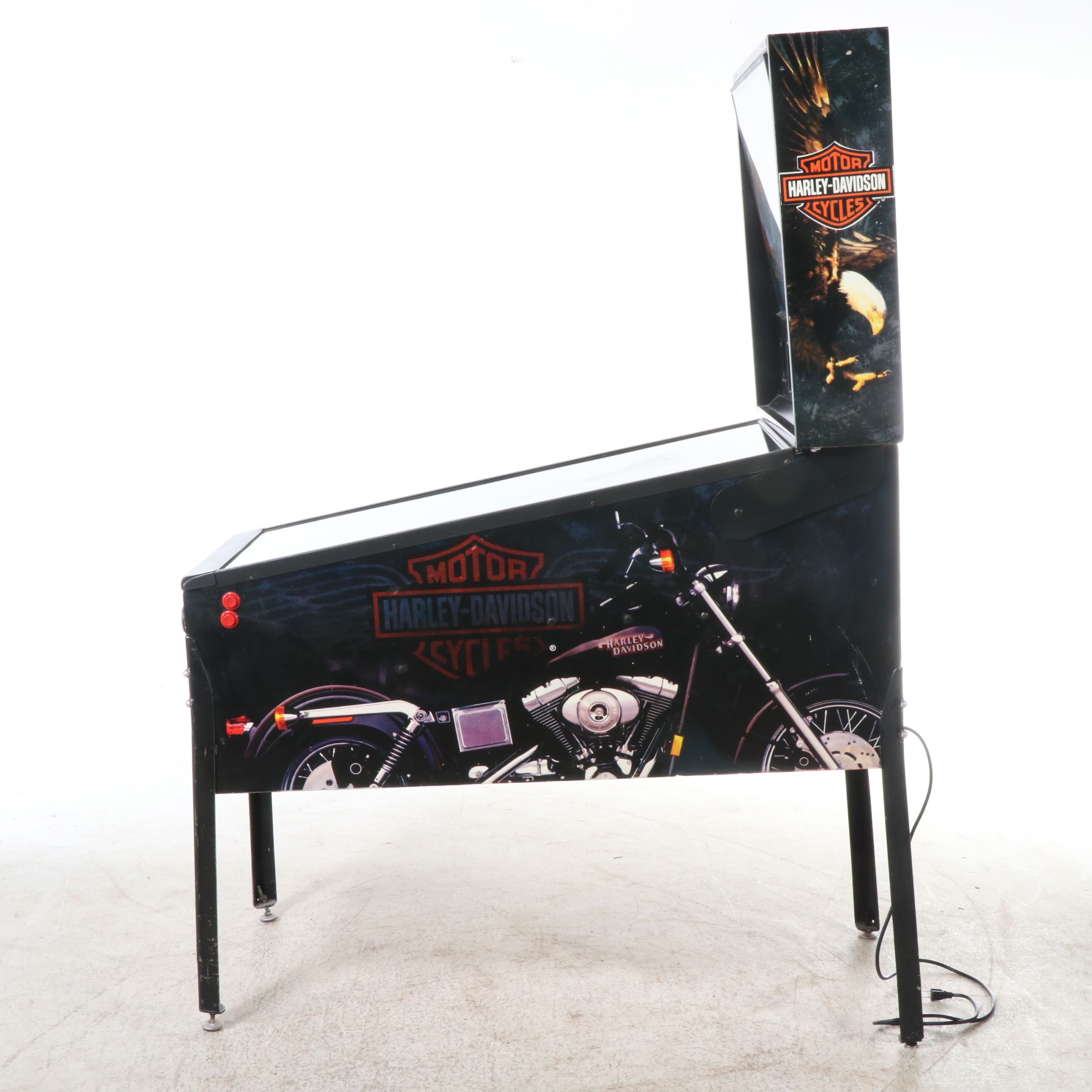 Sega "Harley-Davidson" Pinball Arcade Game, 1999