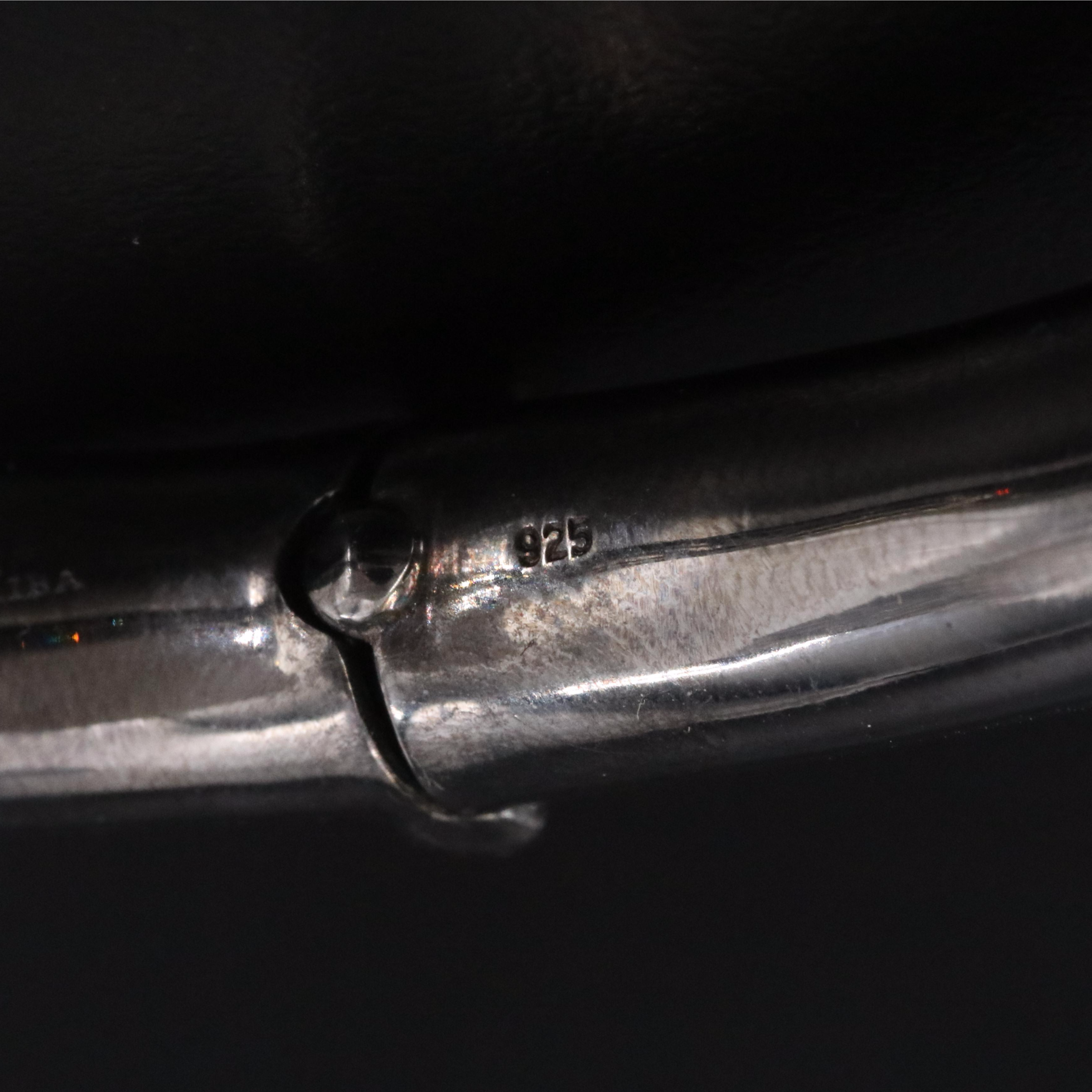 Ziba by Le Vian Sterling Gemstone Bypass Hinged Bangle Bracelet