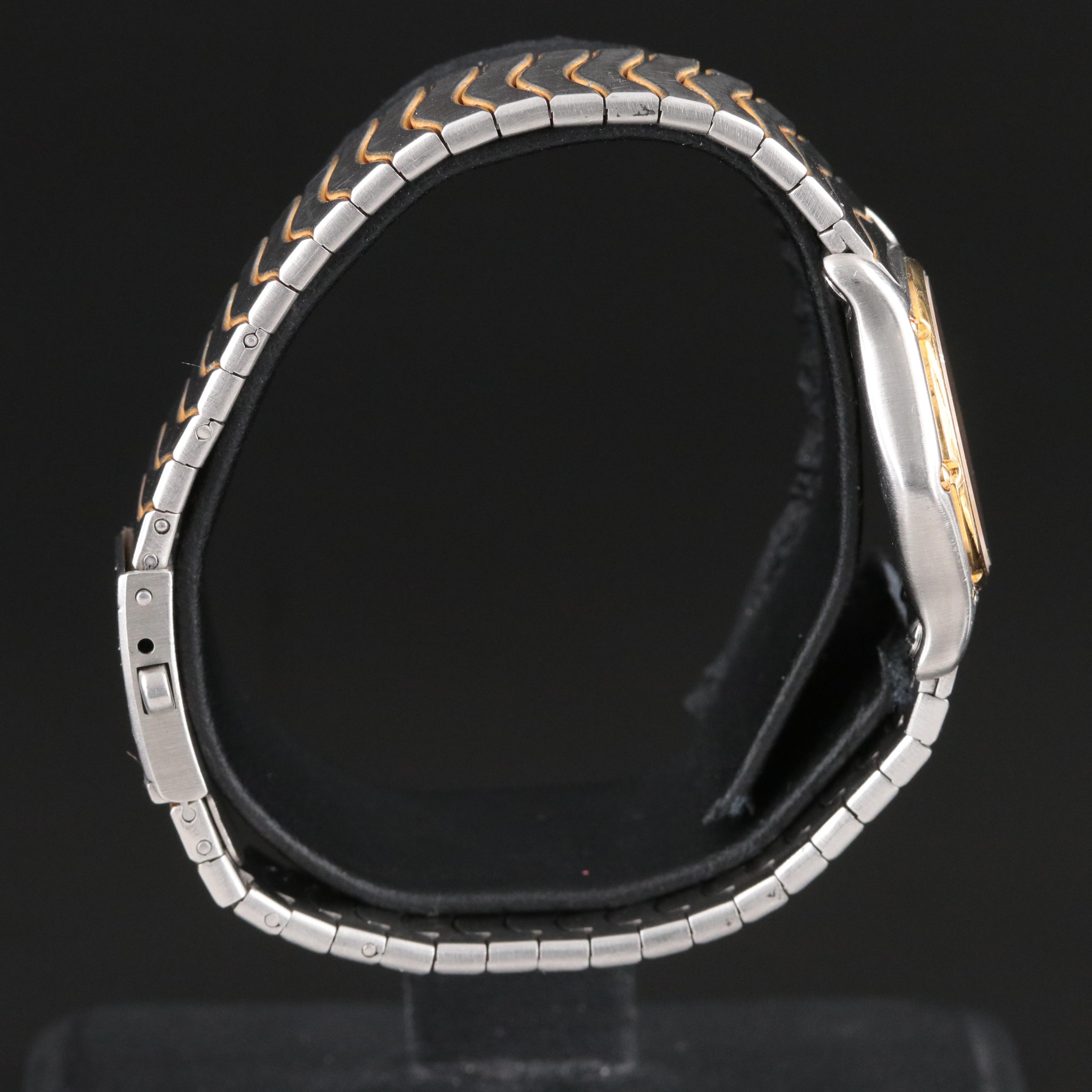 Ebel 18K & Steel Classic Wave Quartz Watch