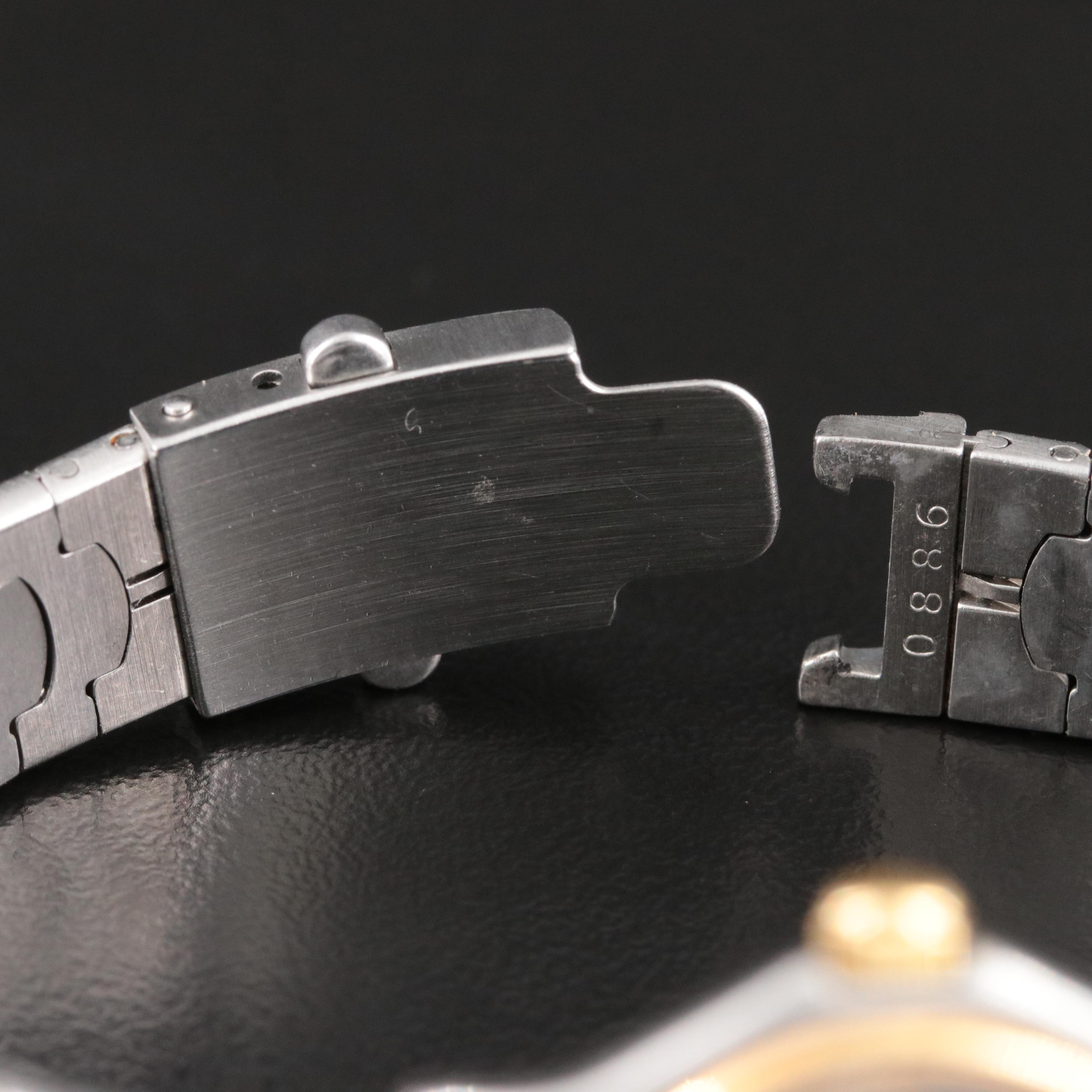 Ebel 18K & Steel Classic Wave Quartz Watch