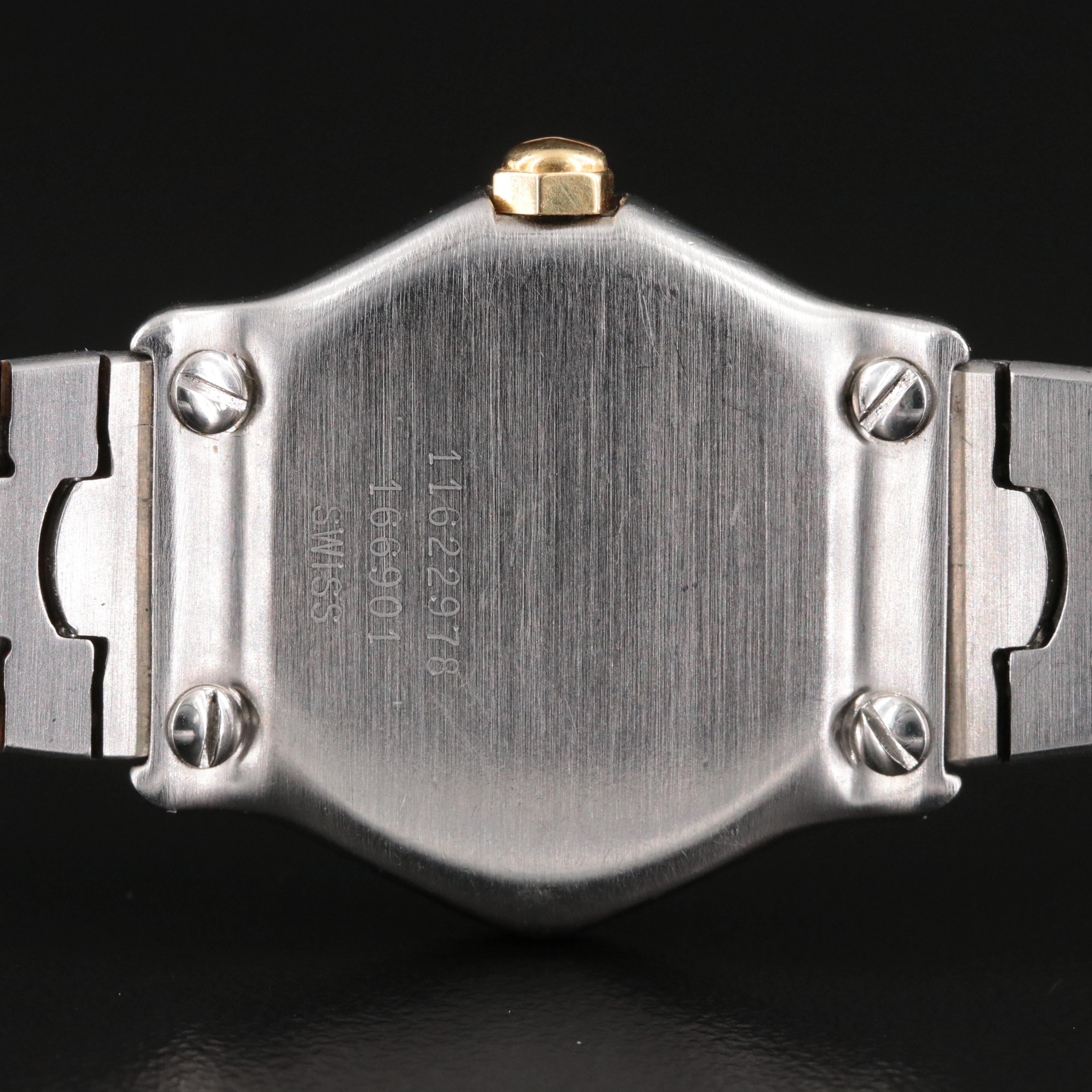 Ebel 18K & Steel Classic Wave Quartz Watch