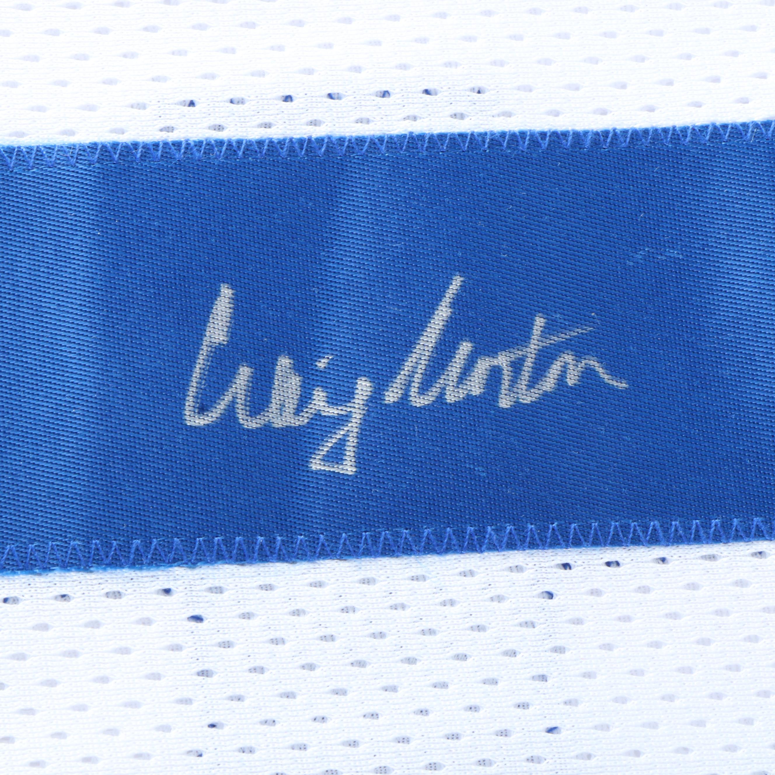 Kayvon Thibodeaux, Craig Morton, and Lenny Moore Signed Football Jerseys, JSA