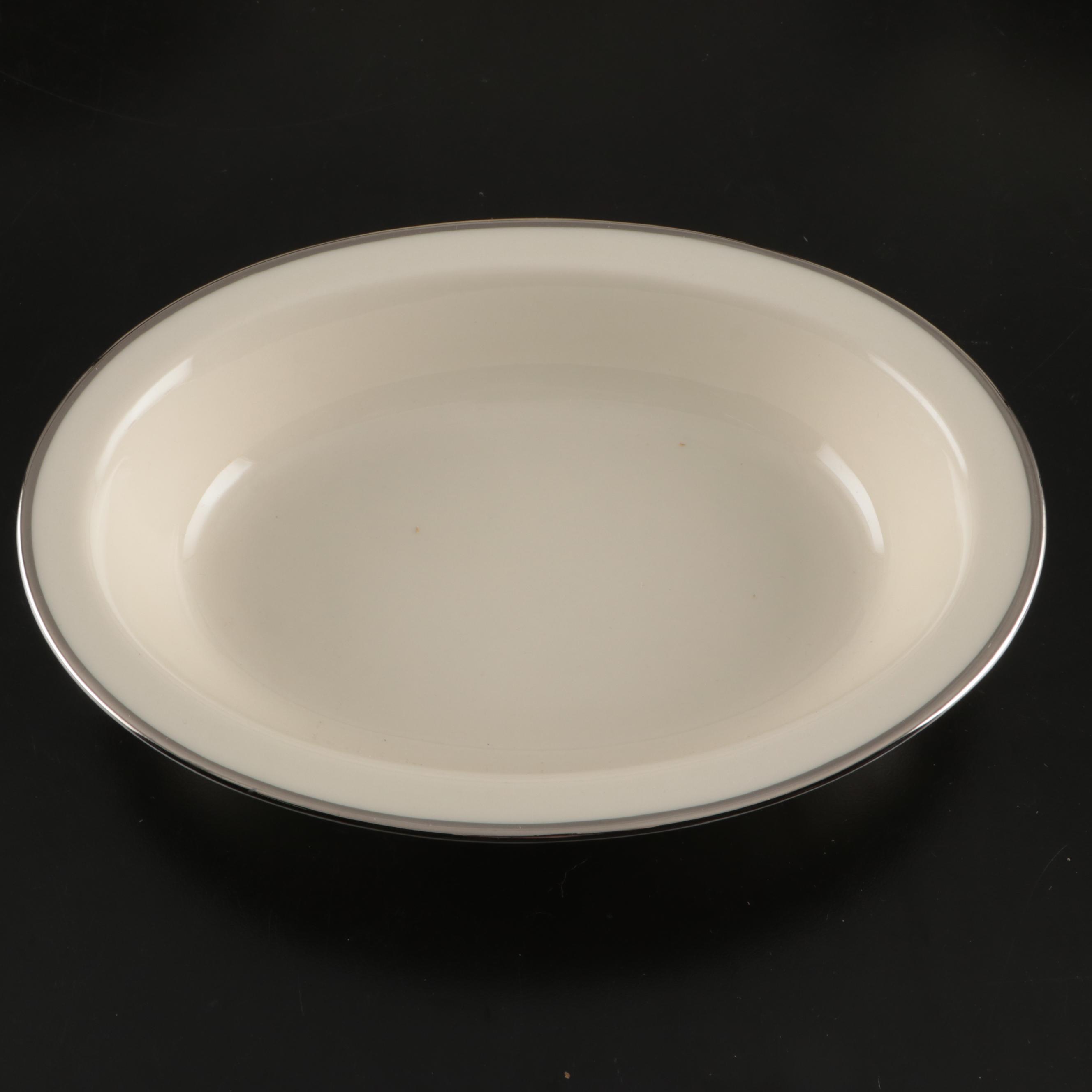 Lenox "Montclair" Platinum Trim Porcelain Dinnerware, 1949-2004