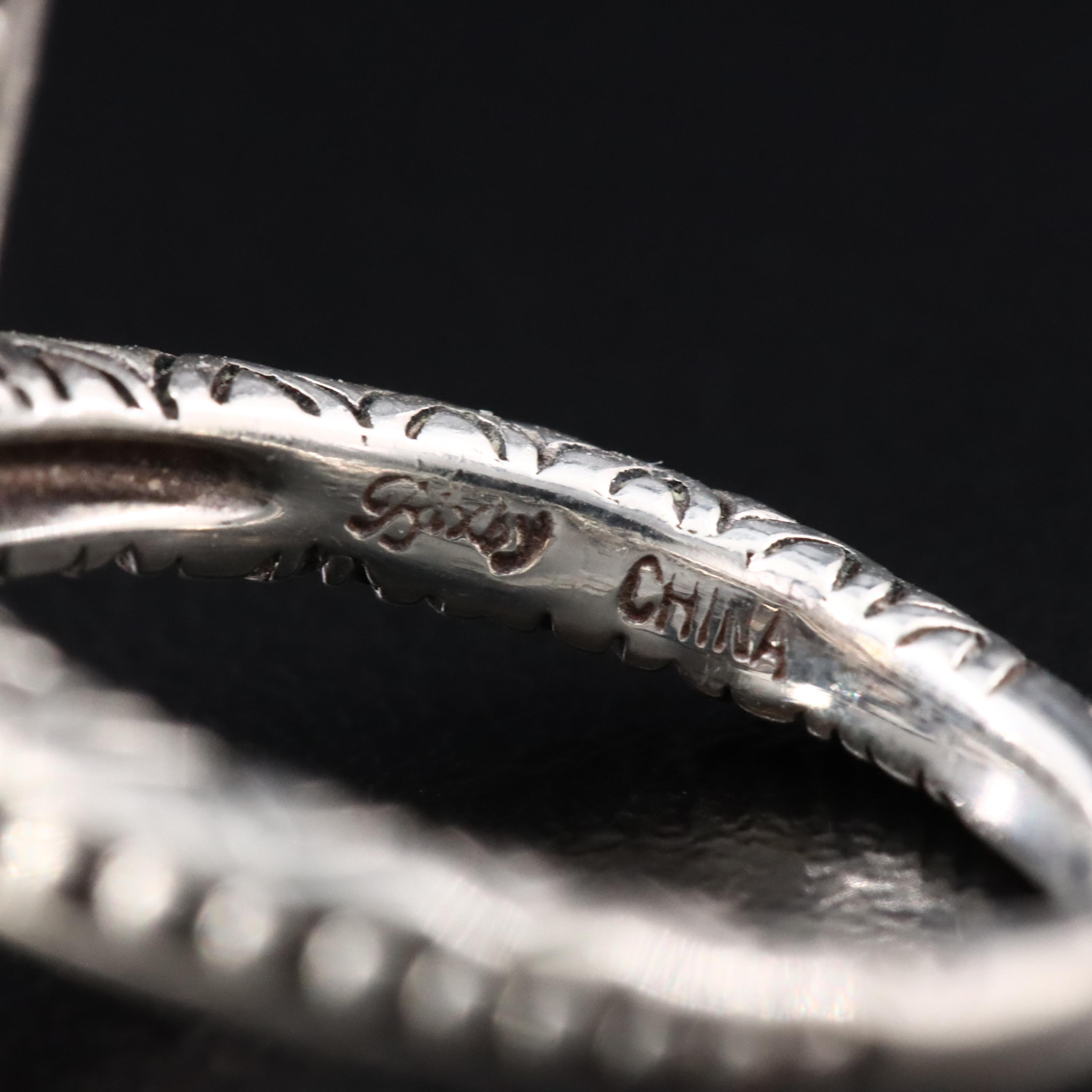 Barbara Bixby Sterling Citrine Aigrette Ring with 18K Accent